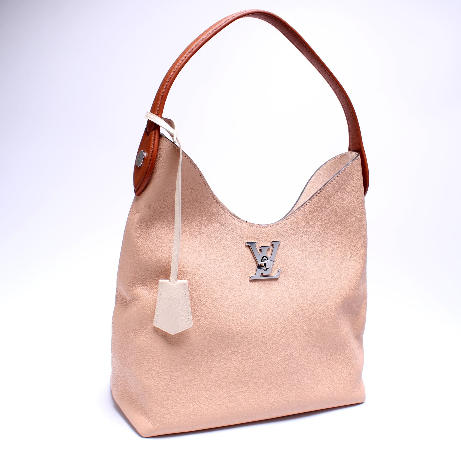 Louis Vuitton Lockme Calfskin Shoulder Bag