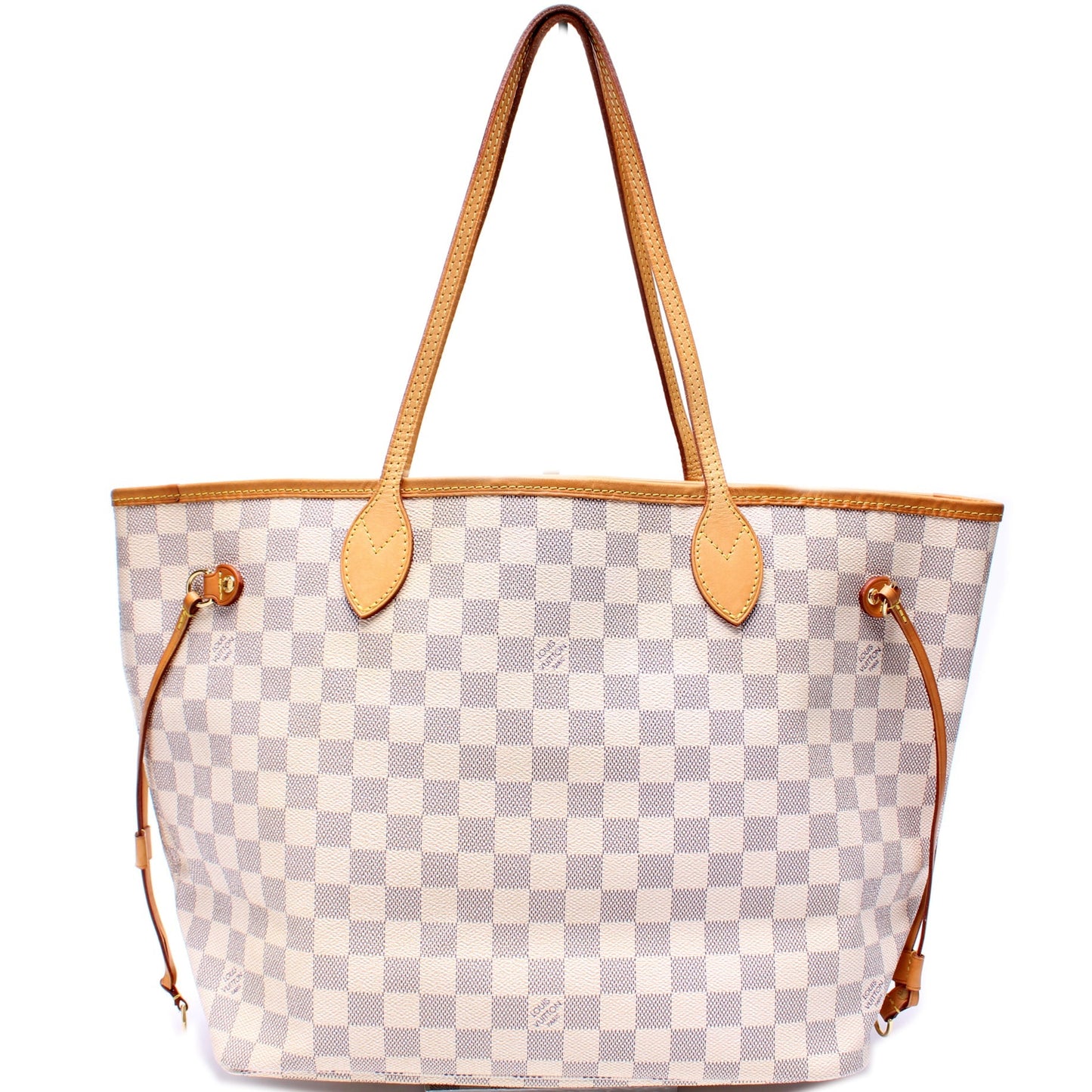 Louis Vuitton Neverfull MM Azur Damier Tote Bag Azur 18