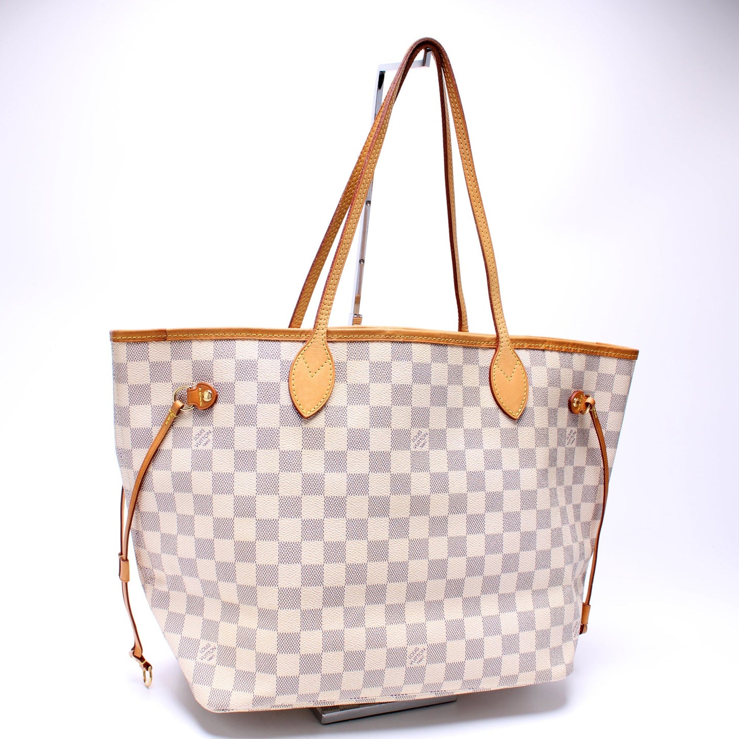 Louis Vuitton Neverfull MM Azur Damier Tote Bag Azur 18
