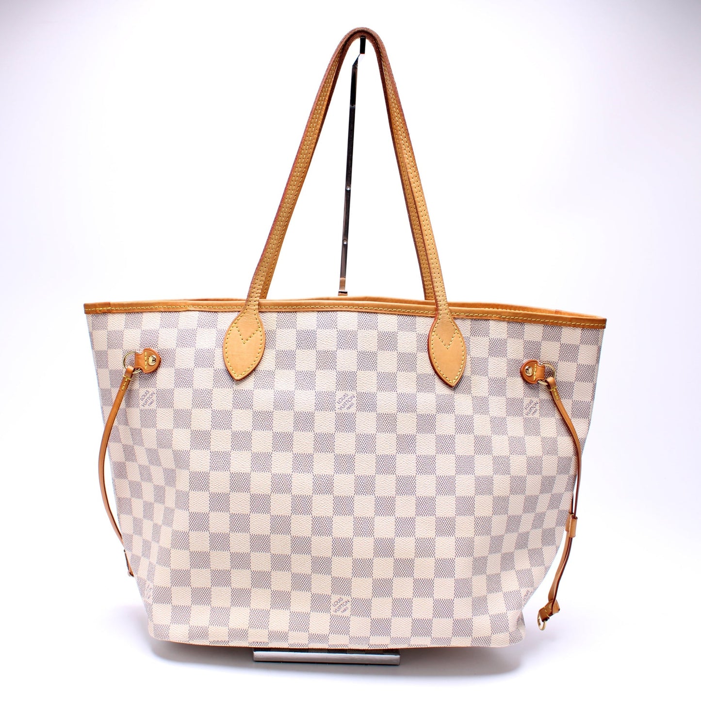 Louis Vuitton Neverfull MM Azur Damier Tote Bag Azur 18