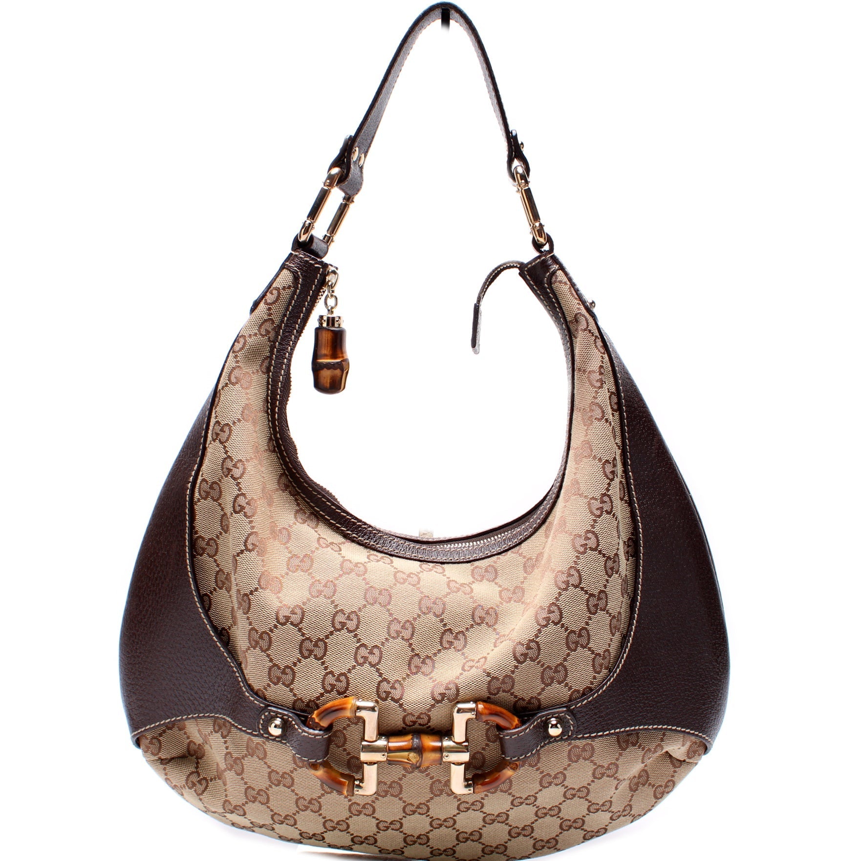 Gucci Bamboo Horsebit Shoulder Bag