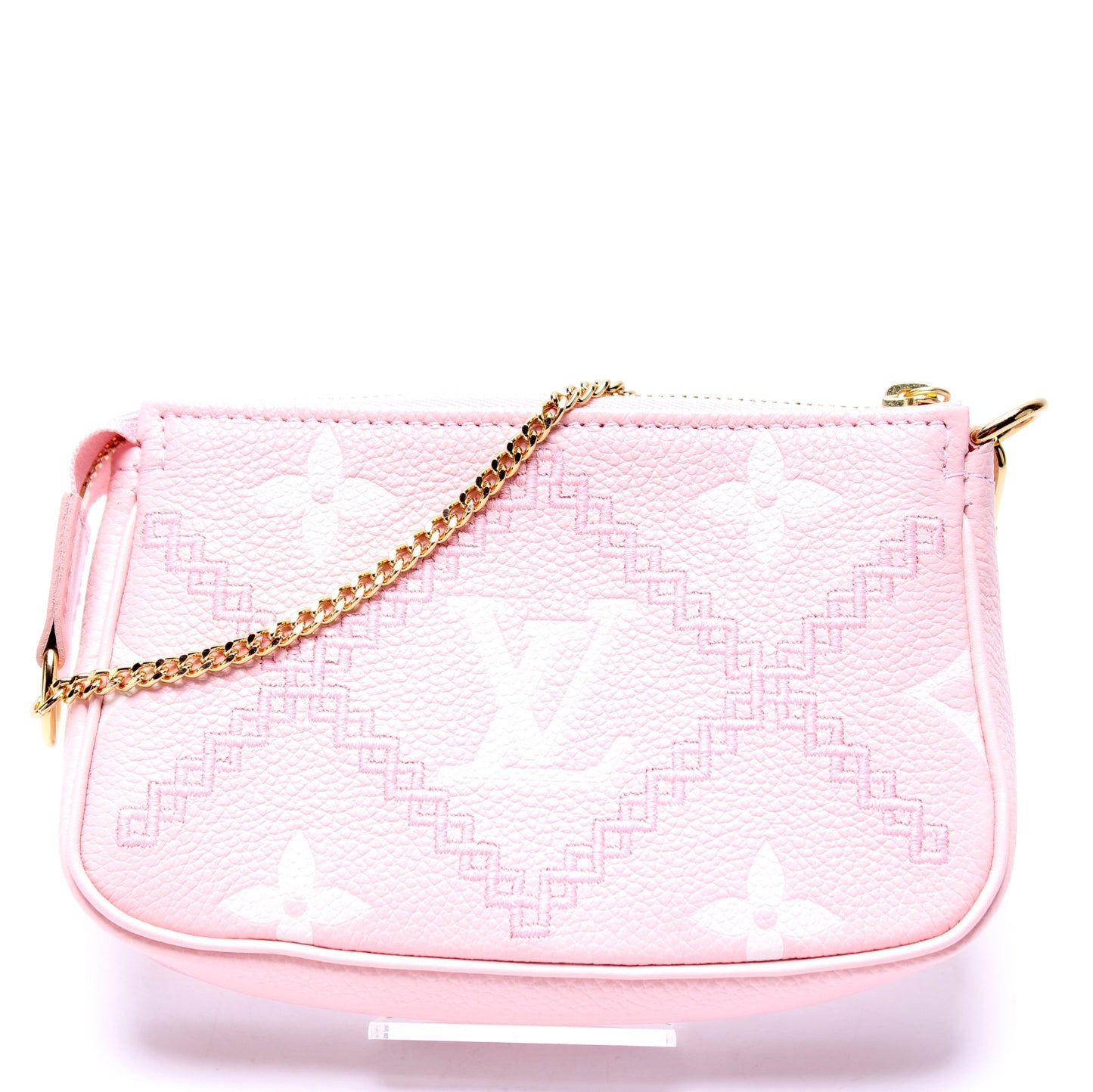 Louis Vuitton Pochette Accessories Broderies Empreinte Clutch Bag