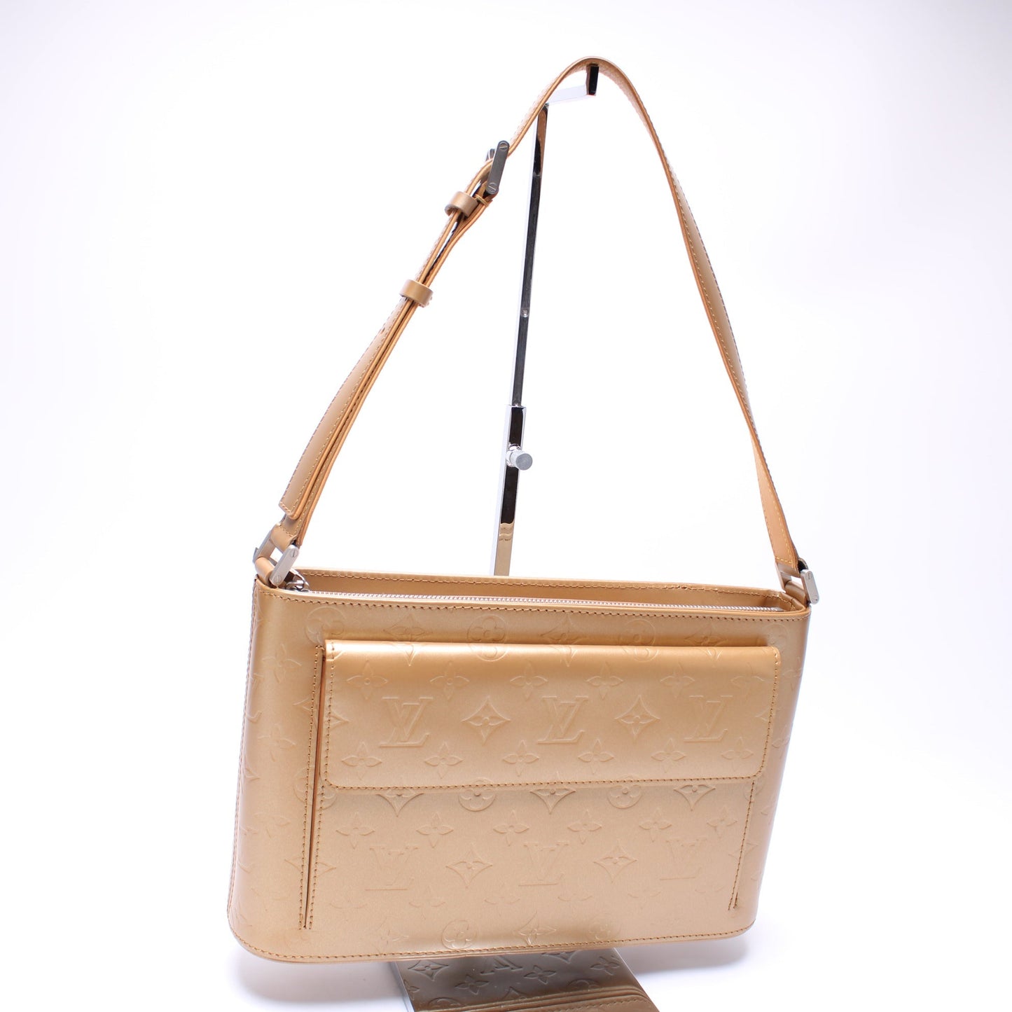 Louis Vuitton Allston Matte Monogram Handbag
