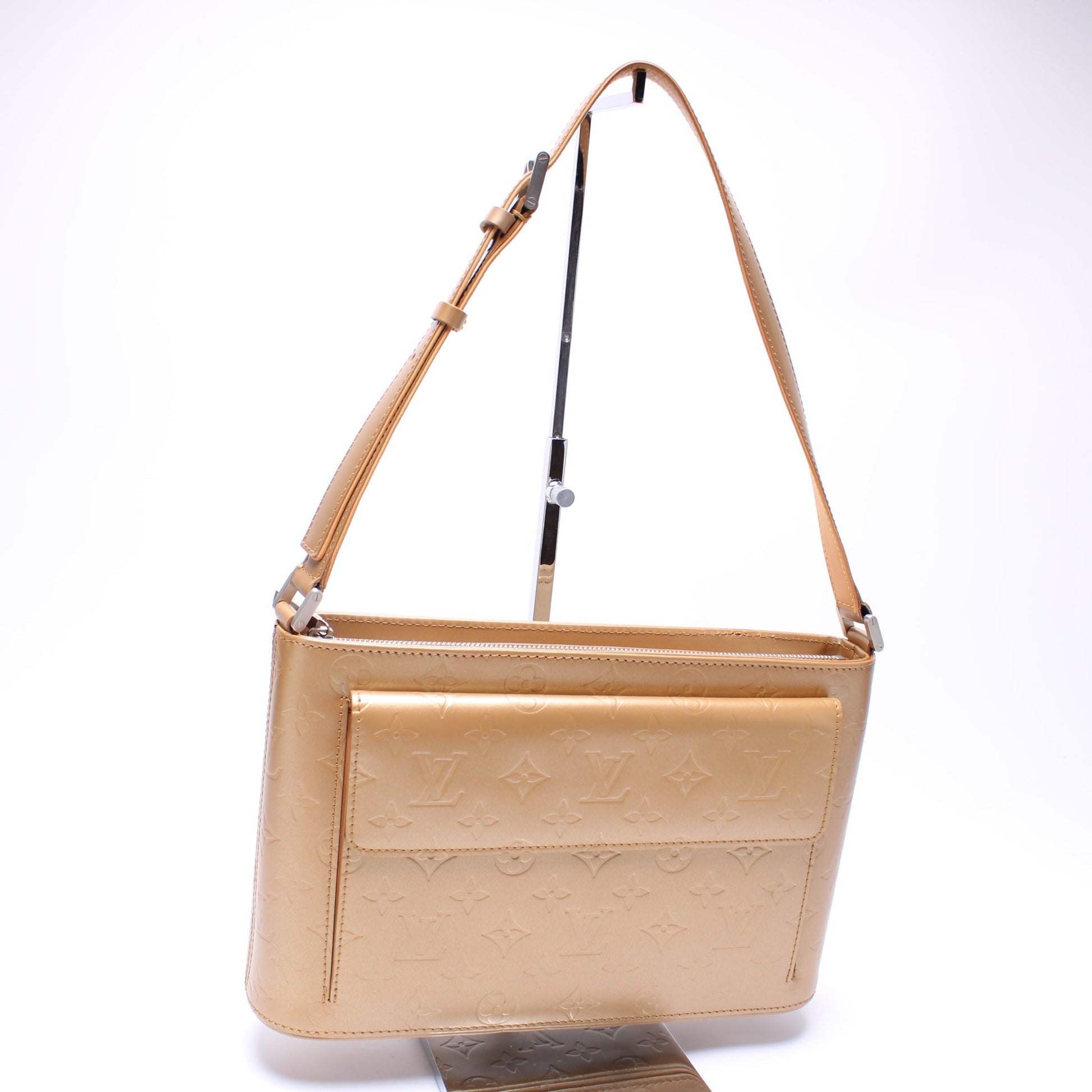 Louis Vuitton Allston Matte Monogram Handbag