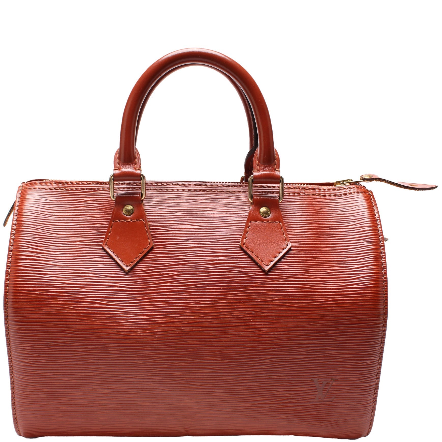 Louis Vuitton Speedy 25 Epi Handbag Epi 4