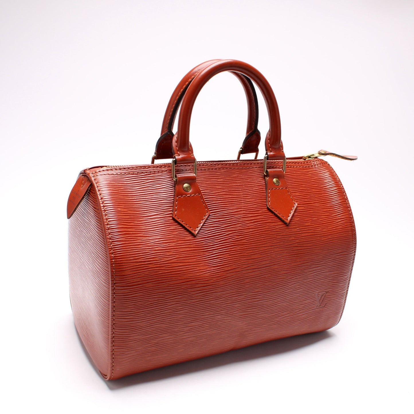 Louis Vuitton Speedy 25 Epi Handbag Epi 4