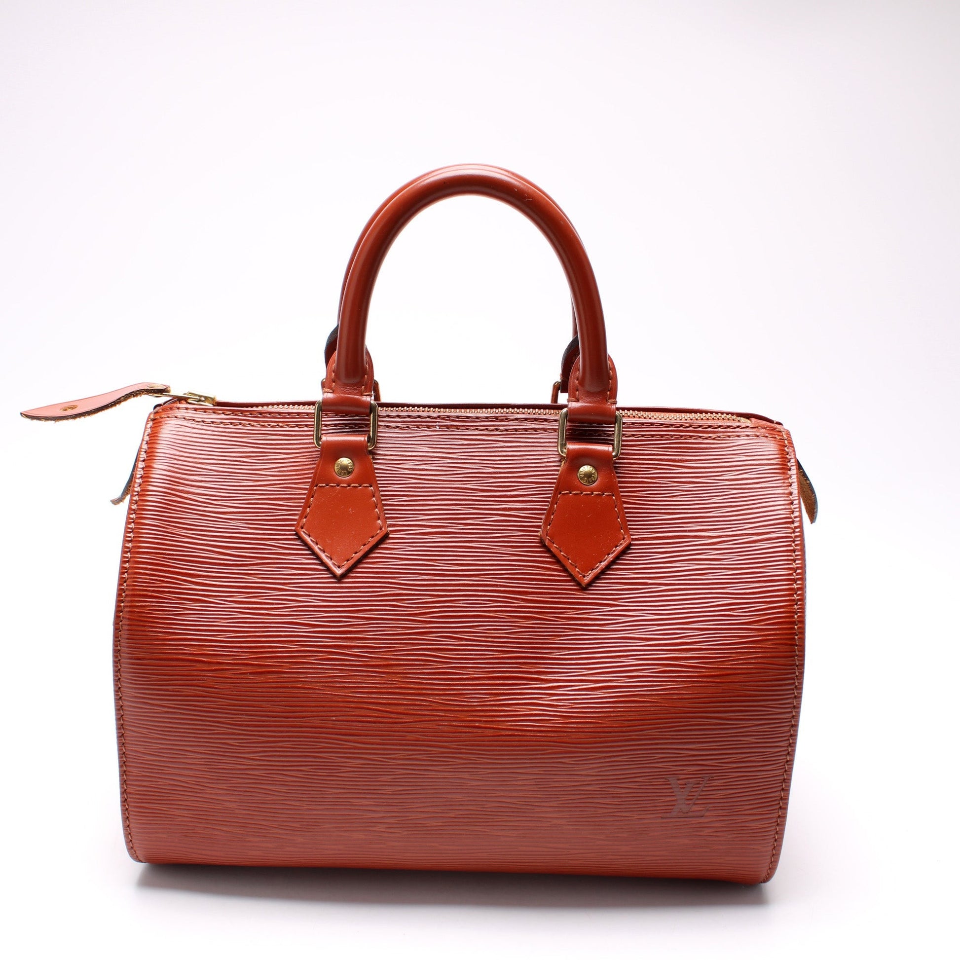 Louis Vuitton Speedy 25 Epi Handbag Epi 4