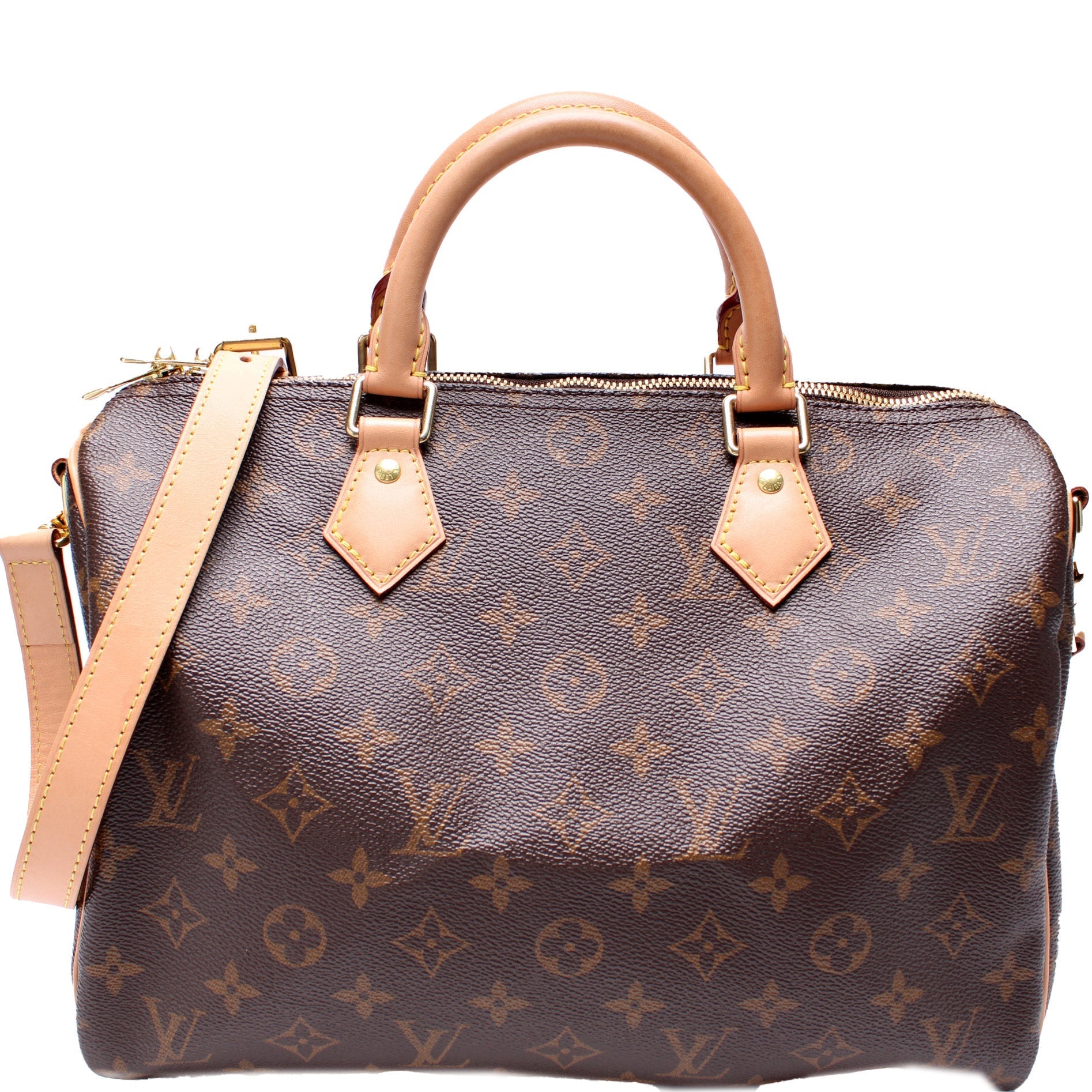 Louis Vuitton Speedy 30 Bandouliere Monogram Handbag Monogram 29