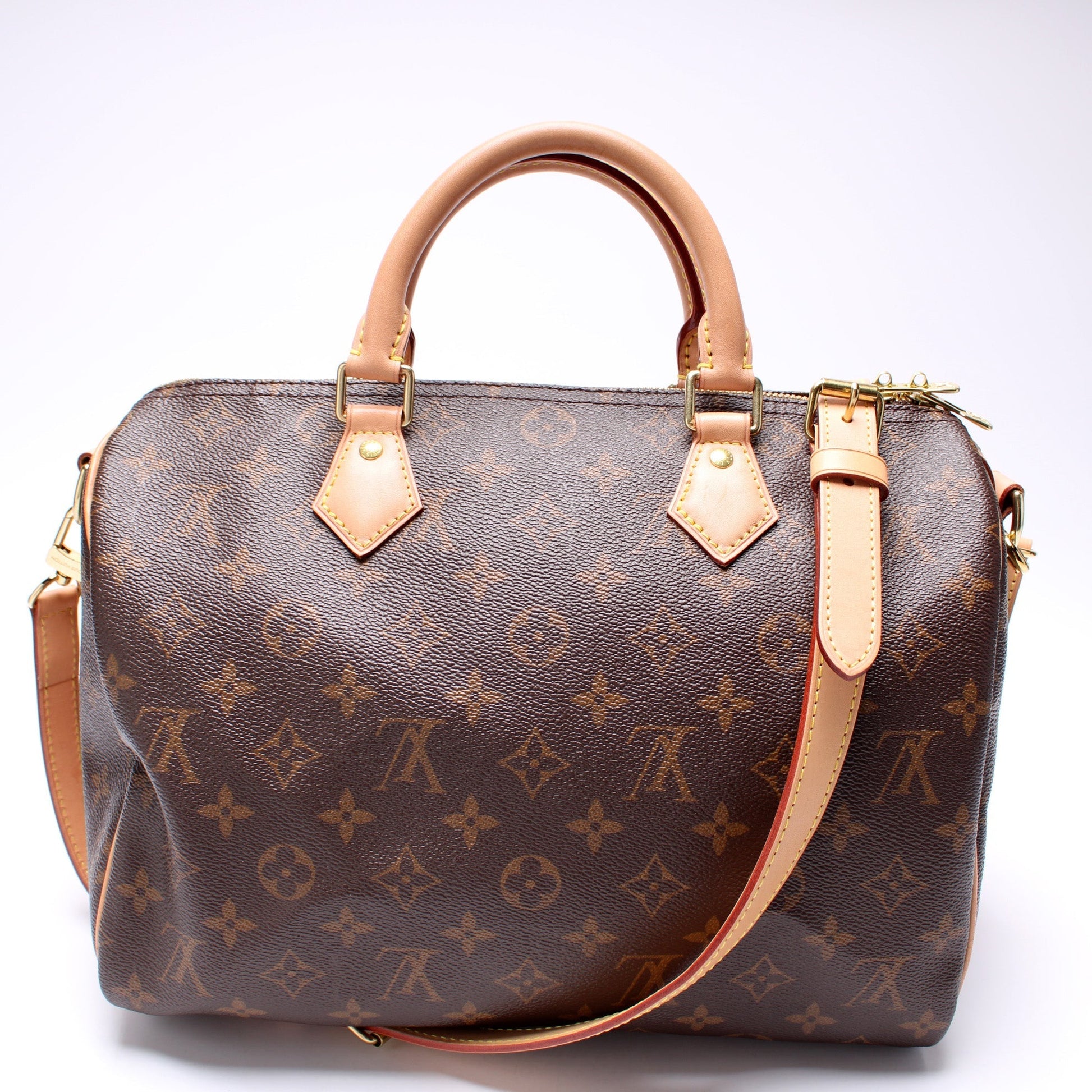 Louis Vuitton Speedy 30 Bandouliere Monogram Handbag Monogram 29