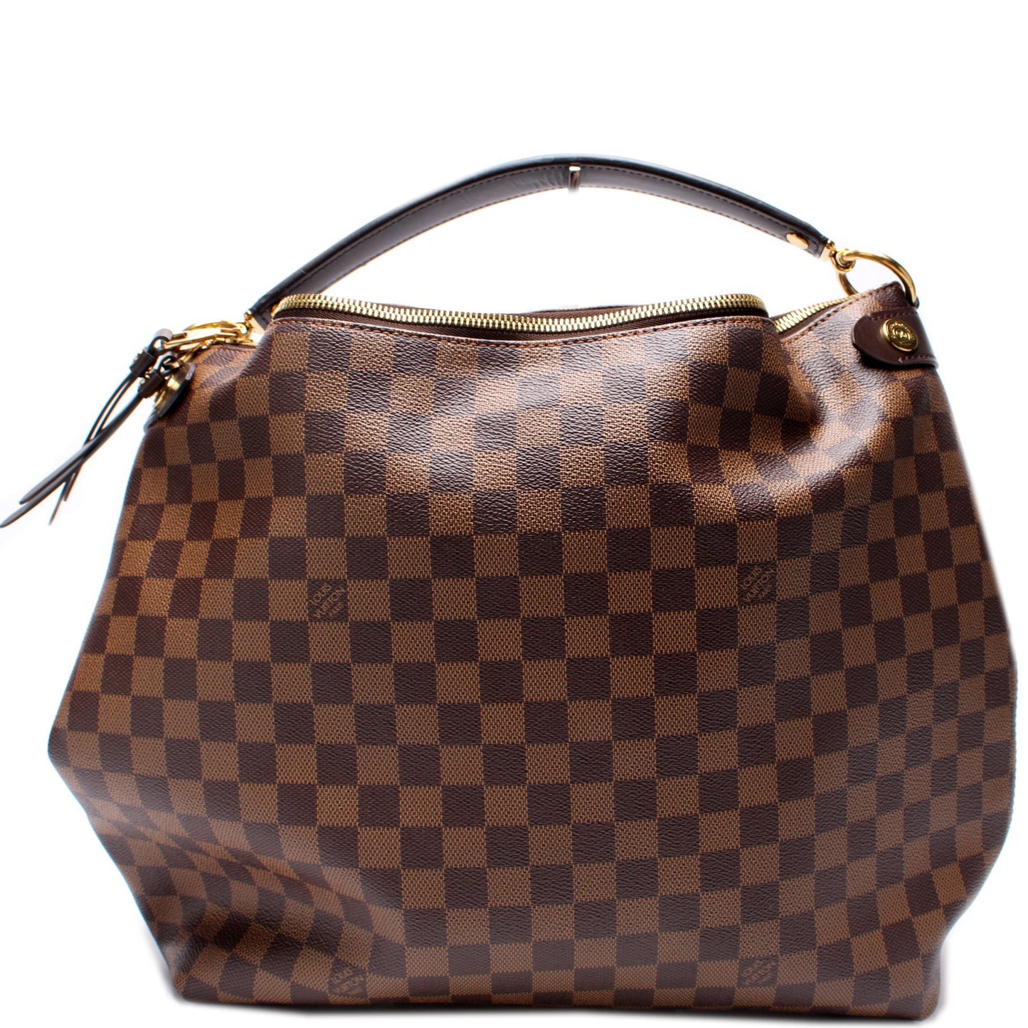 Louis Vuitton Duomo Hobo Ebene Damier Shoulder Bag Ebene 2