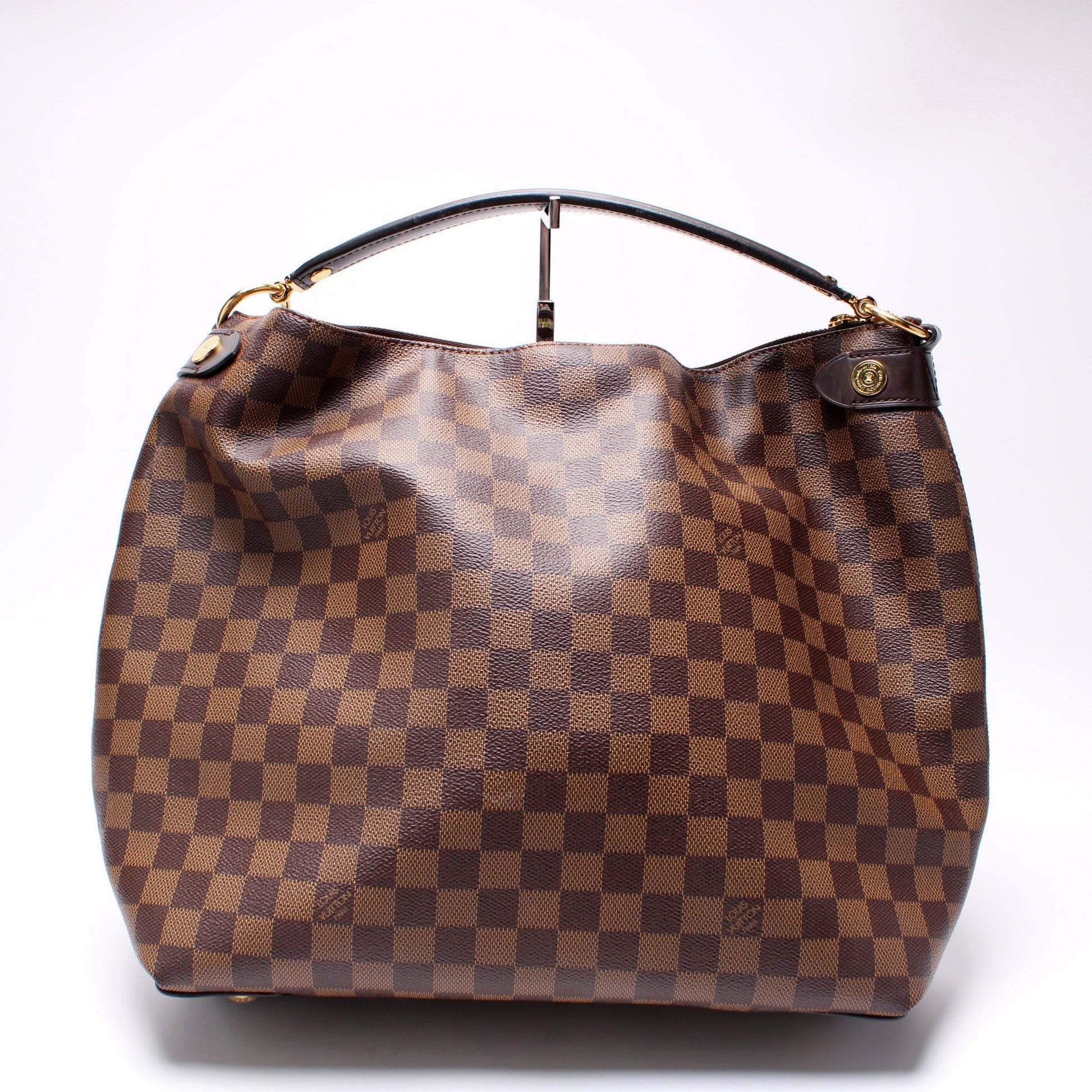 Louis Vuitton Duomo Hobo Ebene Damier Shoulder Bag Ebene 2