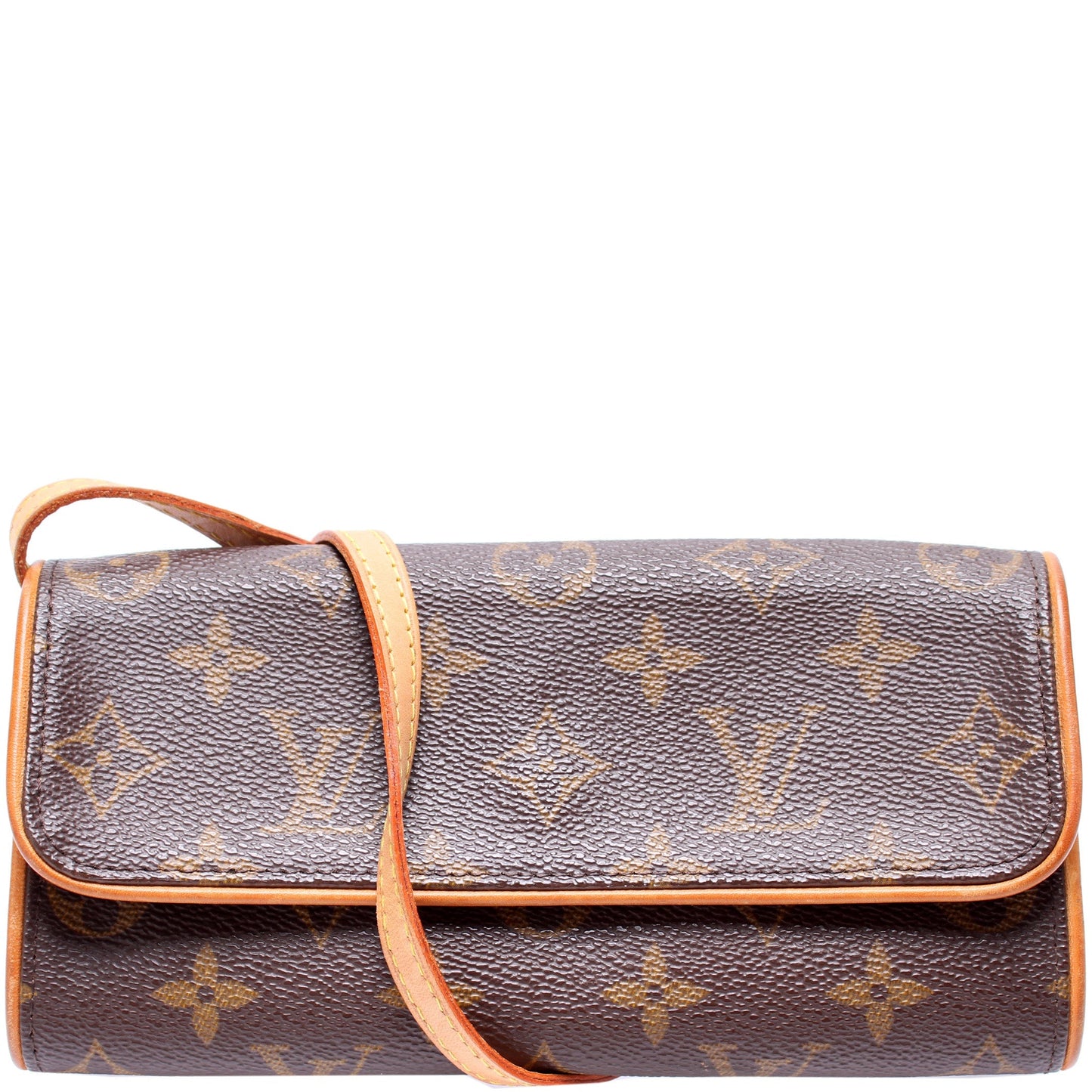 Louis Vuitton Pochette Twin PM Monogram Clutch Bag Pm Monogram
