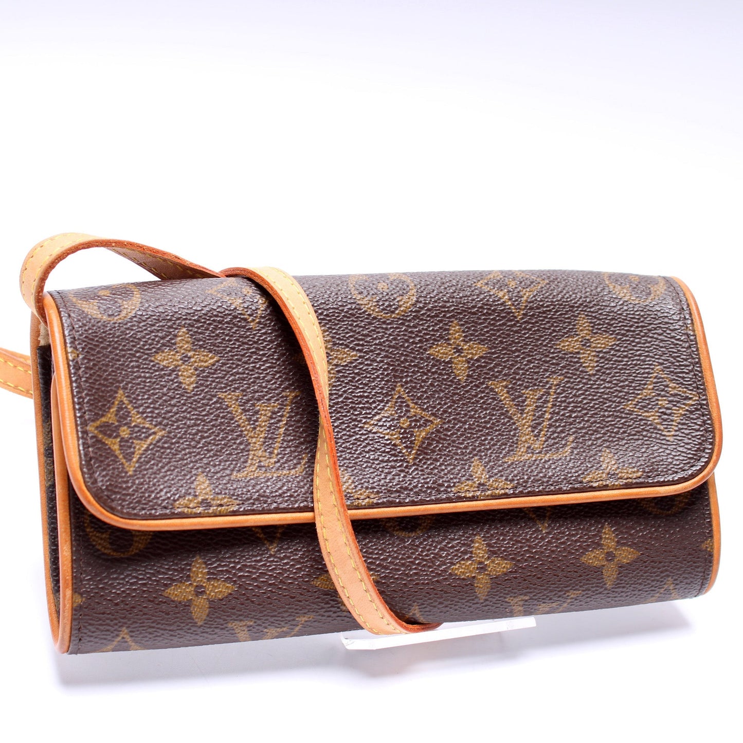 Louis Vuitton Pochette Twin PM Monogram Clutch Bag Pm Monogram