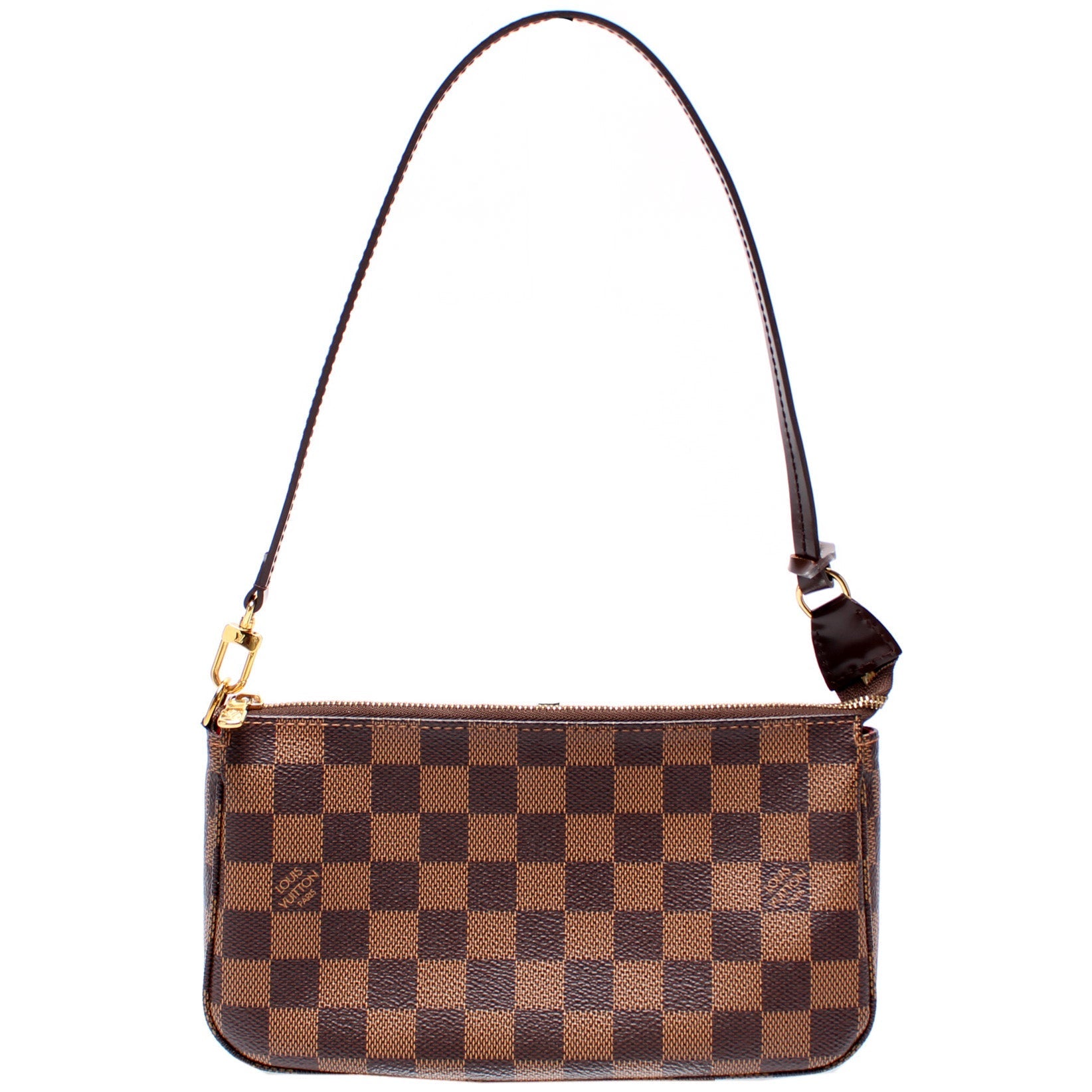 Louis Vuitton Pochette Acessories NM Ebene Damier Clutch Bag