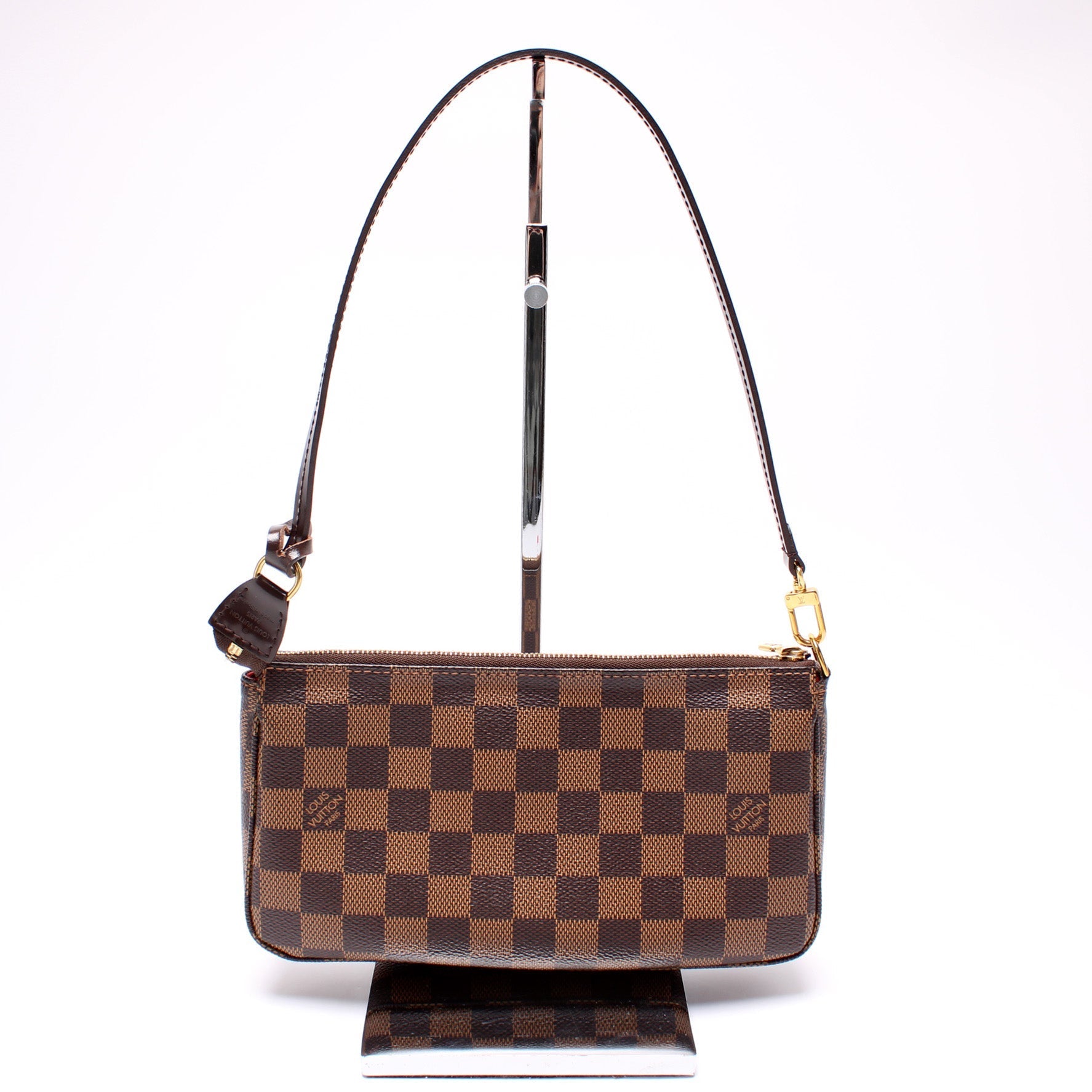 Louis Vuitton Pochette Acessories NM Ebene Damier Clutch Bag