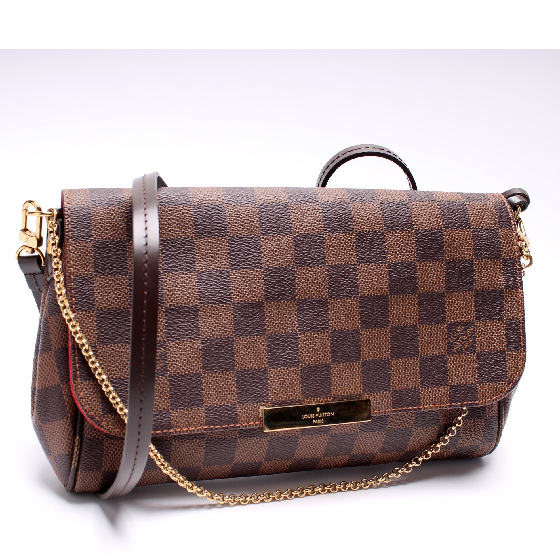 Louis Vuitton Favorite MM Ebene Damier Handbag Ebene 2