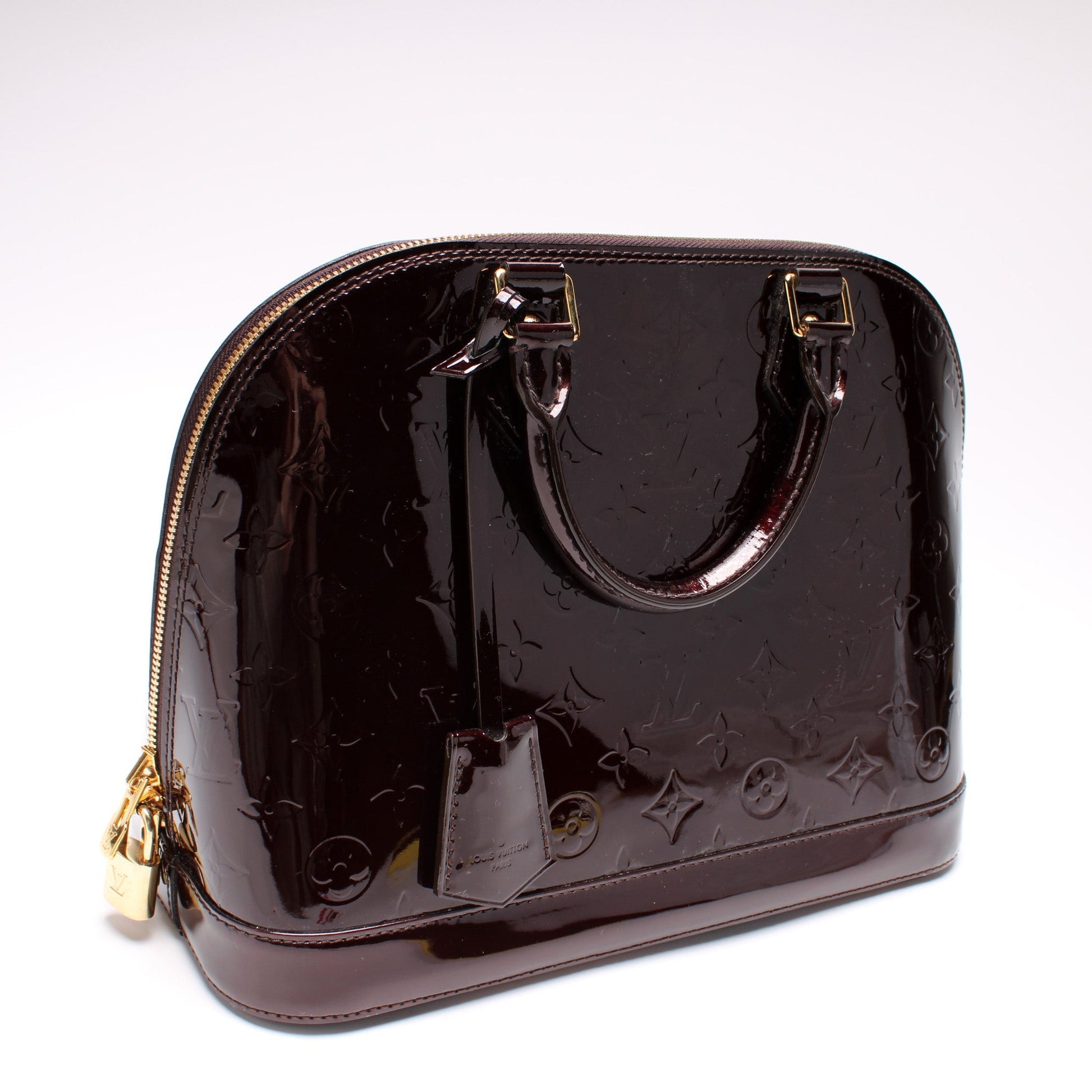 Louis Vuitton Alma PM Vernis Handbag Vernis 4