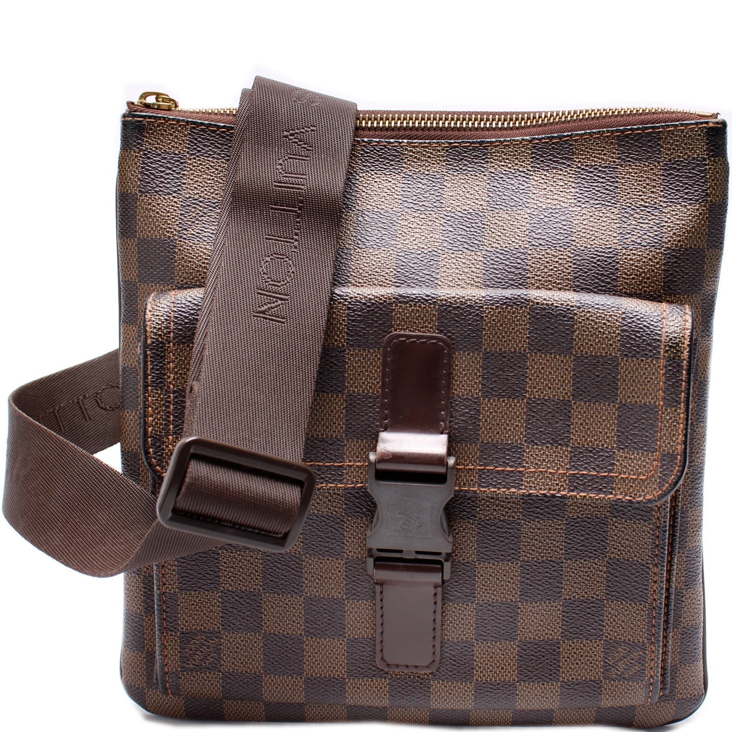 Louis Vuitton Pochette Meille Ebene Damier Clutch Bag Ebene 1