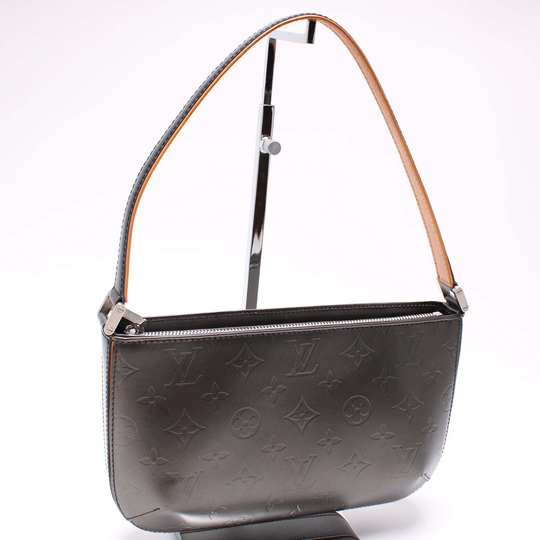 Louis Vuitton Fowler Matte Monogram Leather Handbag Leather 2
