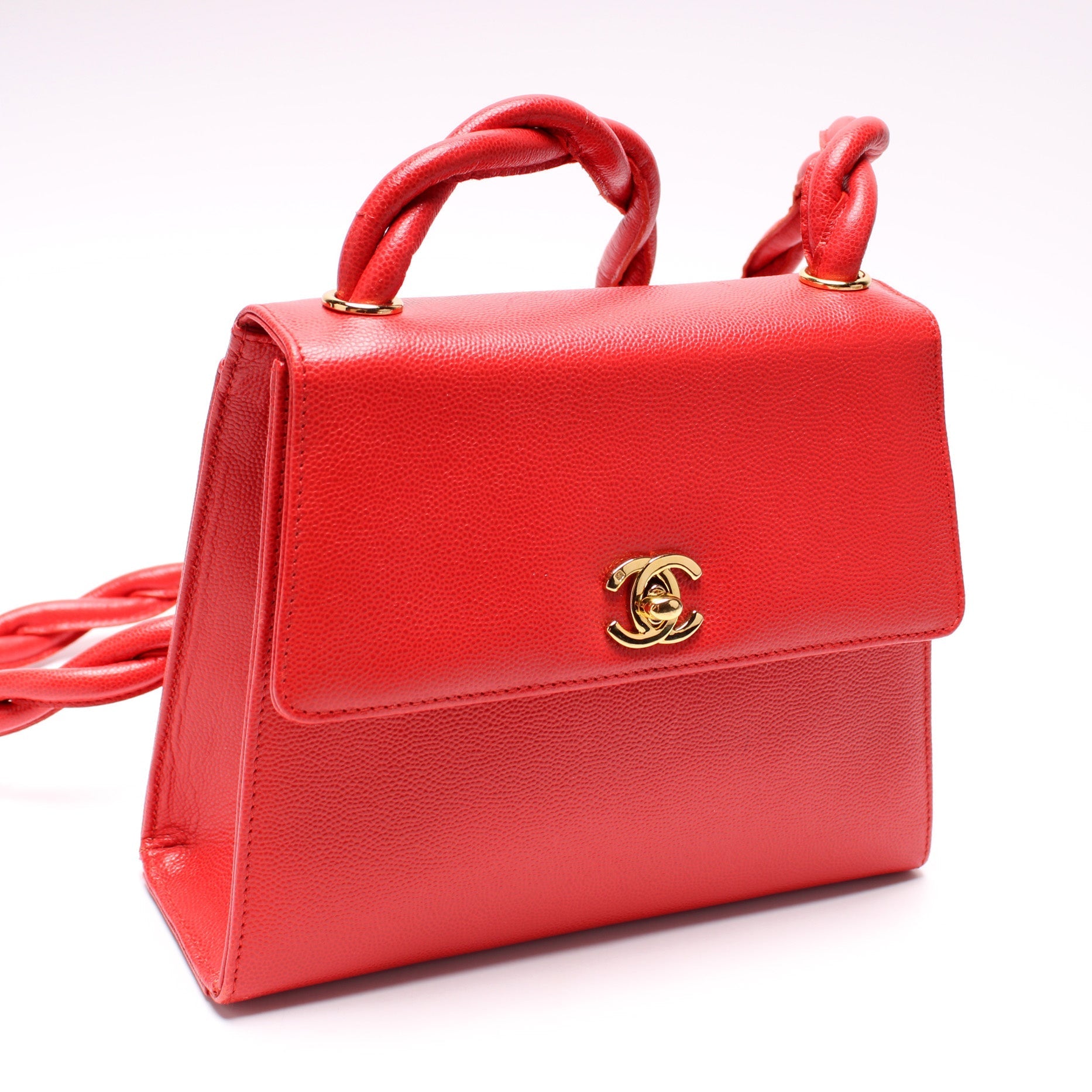 Chanel CC Trapezoid Twisted 5M Handbag