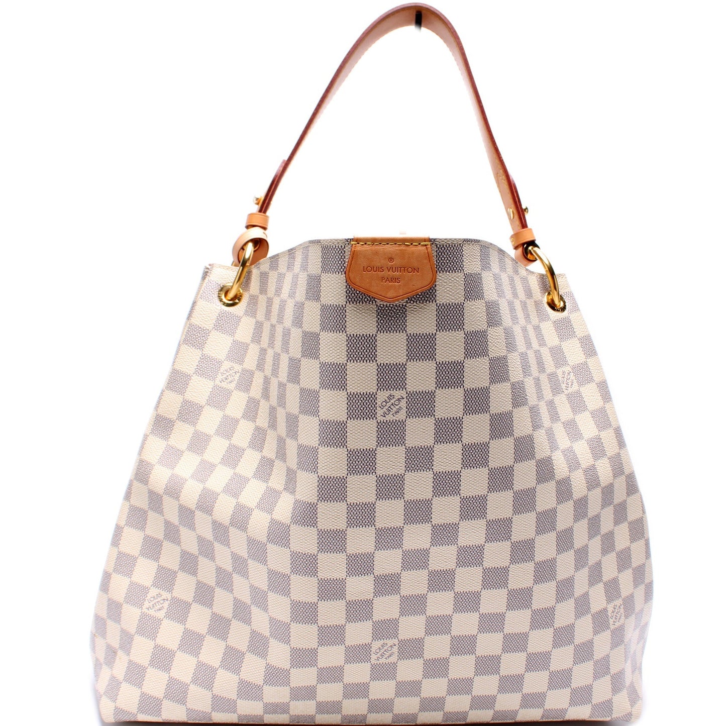 Louis Vuitton Graceful MM Azur Damier Handbag Azur 1