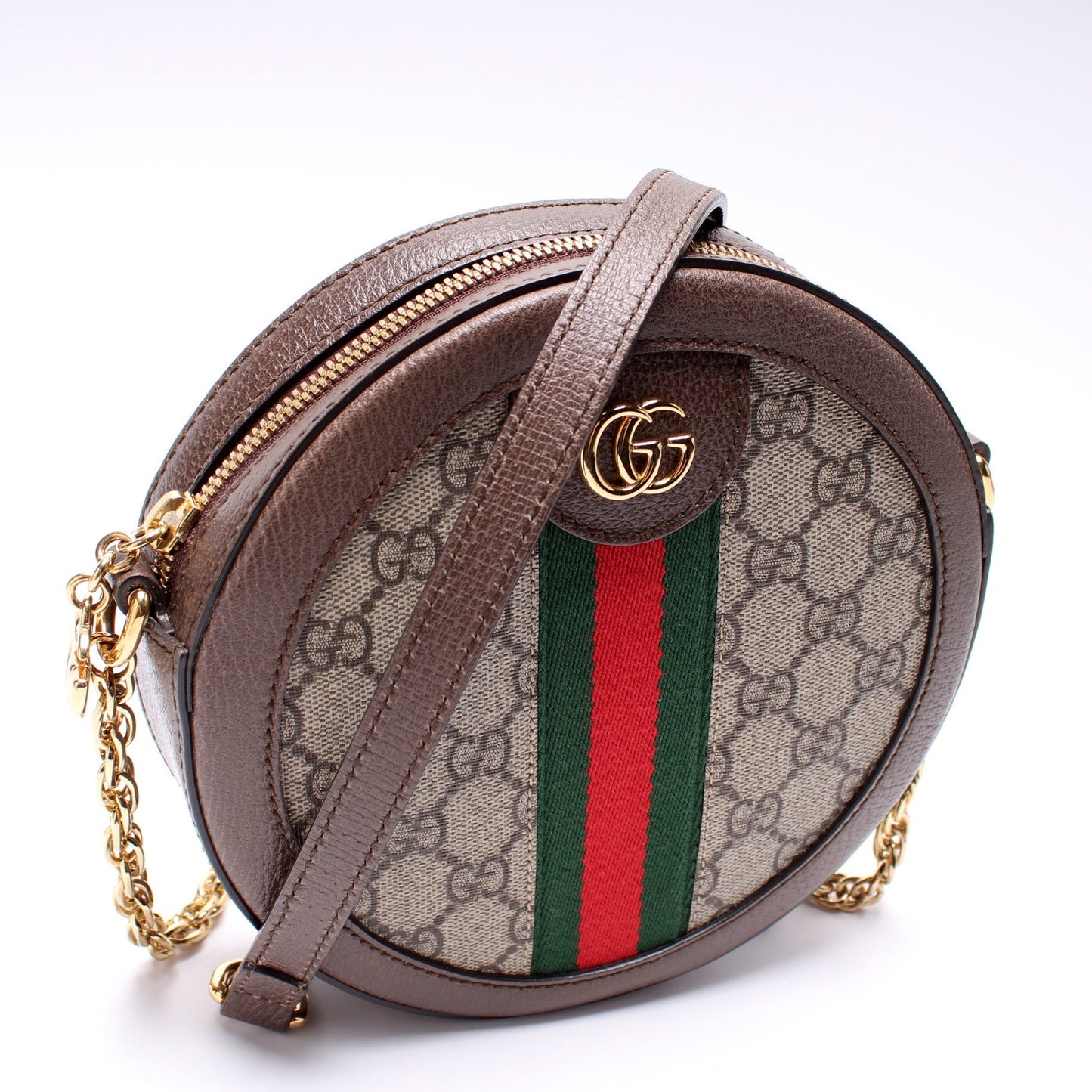 Gucci Ophidia GG Supreme Round Small Crossbody Bag Crossbody 2
