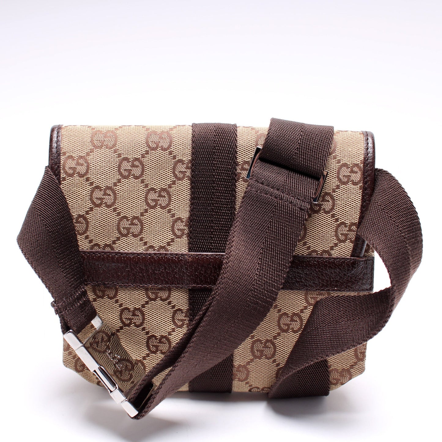 Gucci GG Buckle Canvas Small Belt Bag 4