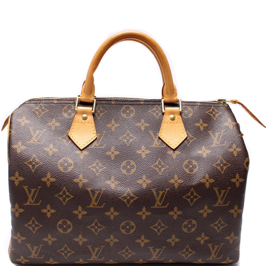 Louis Vuitton Speedy 30 Monogram Handbag Monogram 35