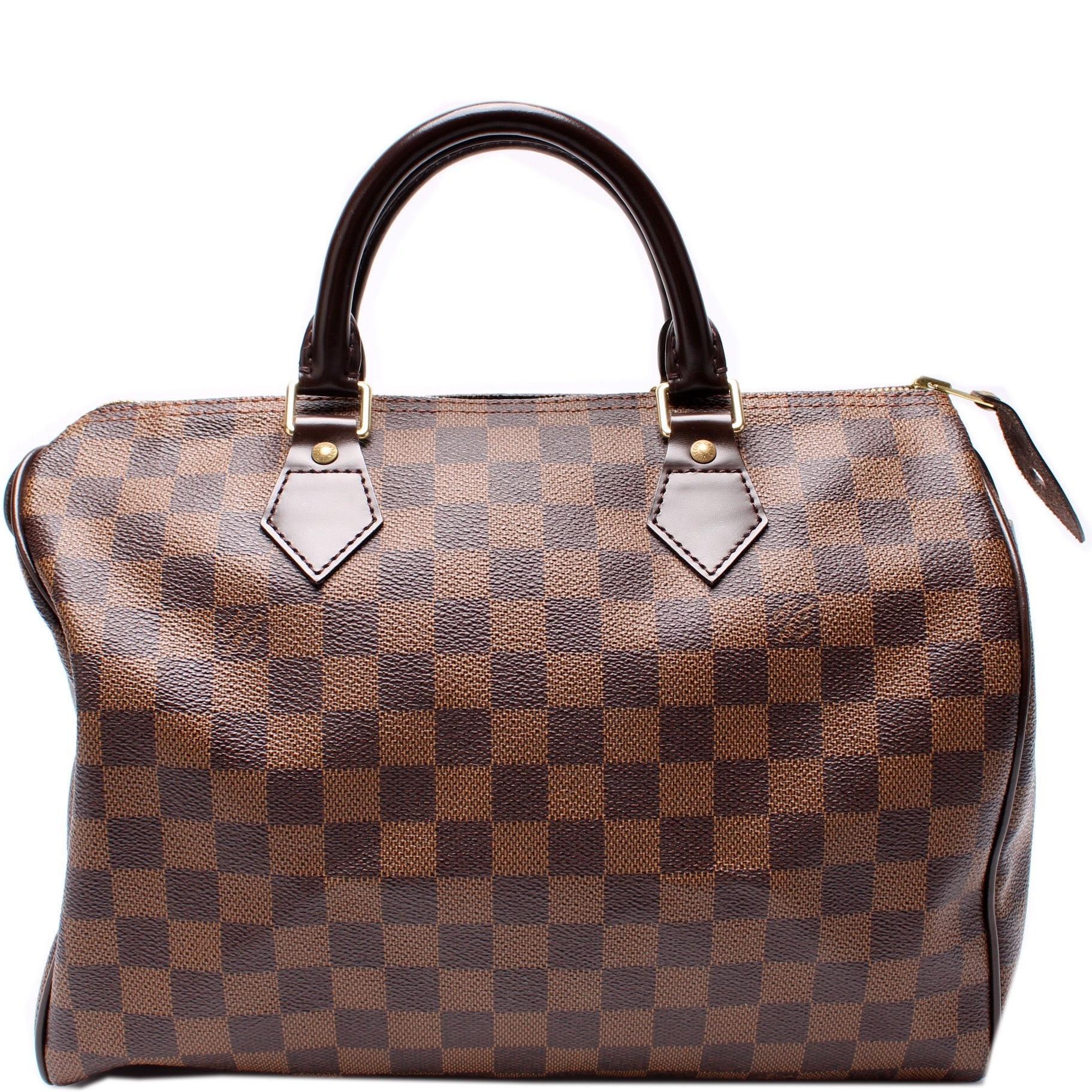 Louis Vuitton Speedy 30 Ebene Damier Handbag Ebene 30