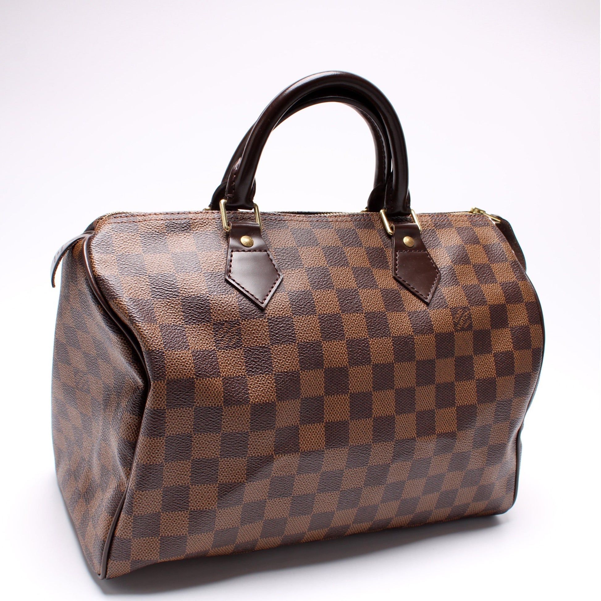 Louis Vuitton Speedy 30 Ebene Damier Handbag Ebene 30