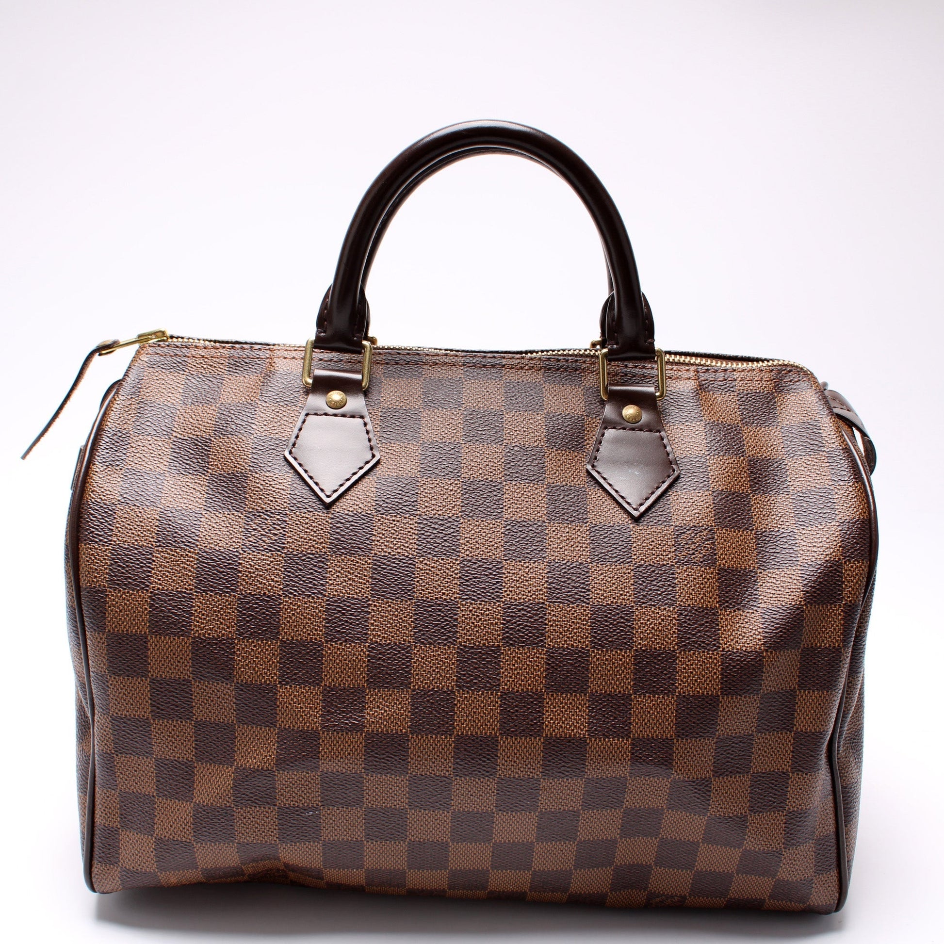 Louis Vuitton Speedy 30 Ebene Damier Handbag Ebene 30