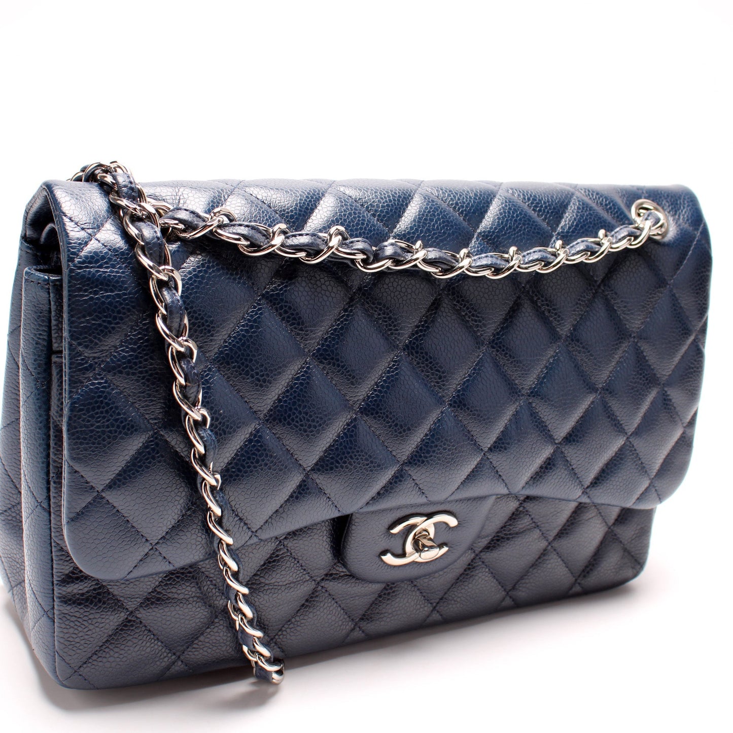 Chanel Classic Flap Jumbo Caviar 15M Handbag 15M 3