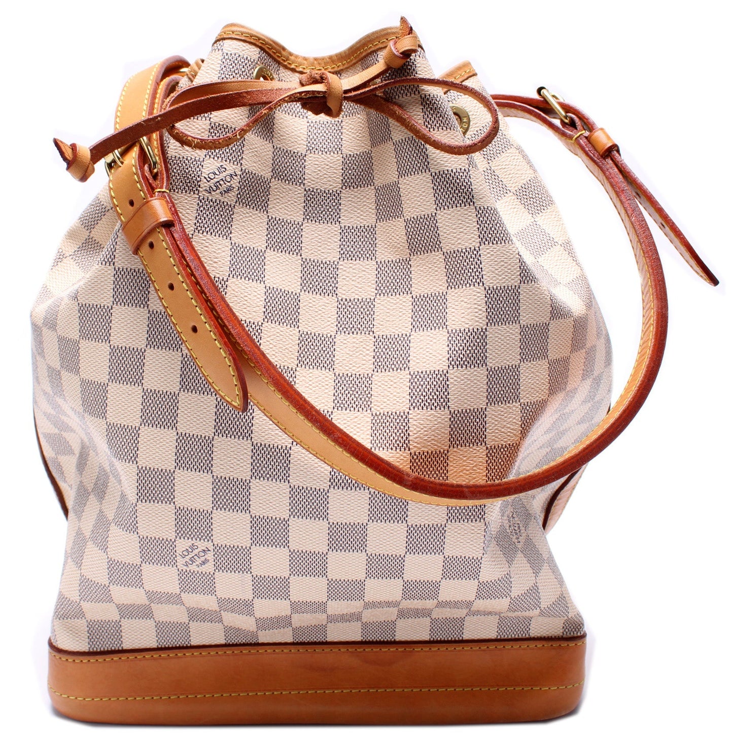 Louis Vuitton Noe Azur Damier Handbag Azur 3