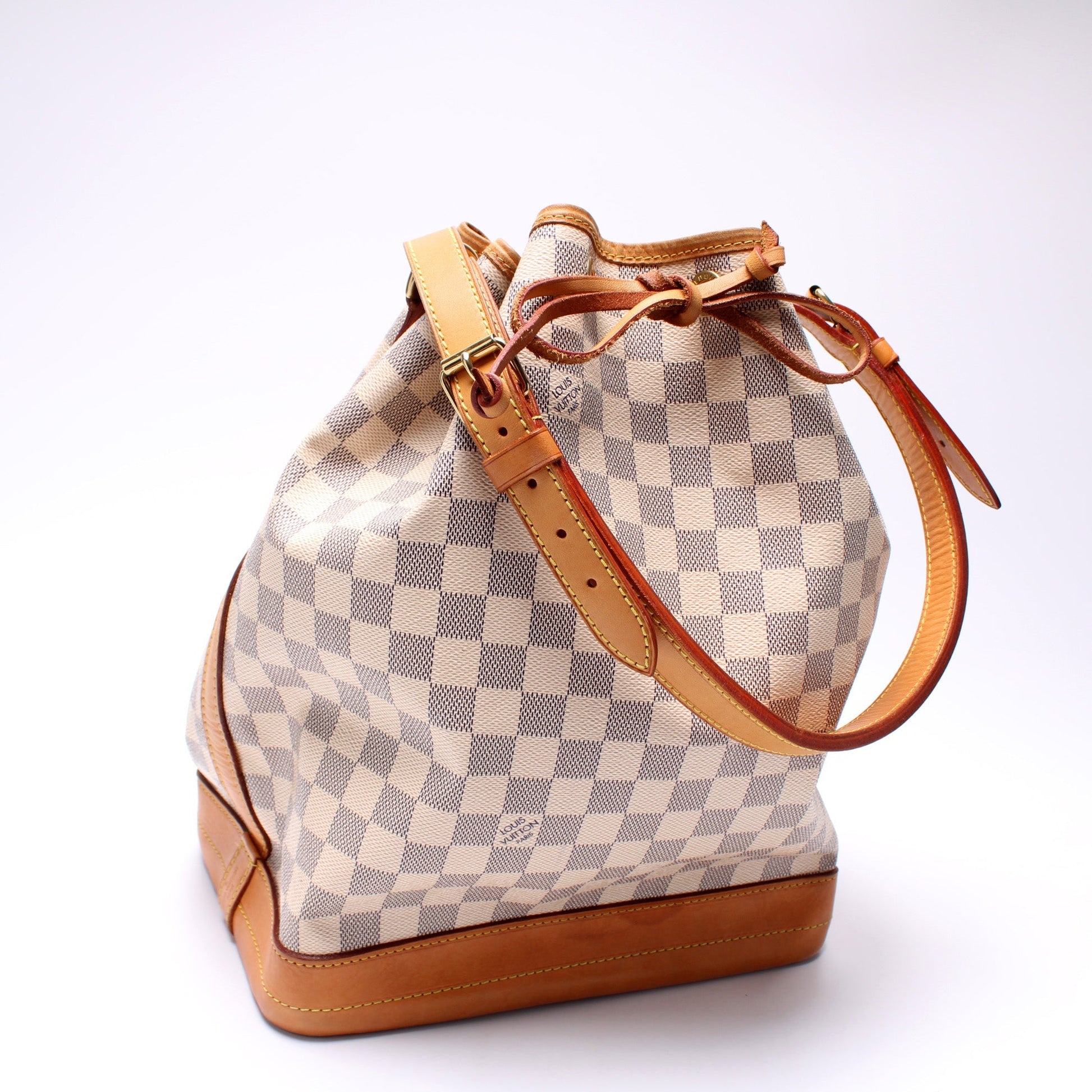 Louis Vuitton Noe Azur Damier Handbag Azur 3