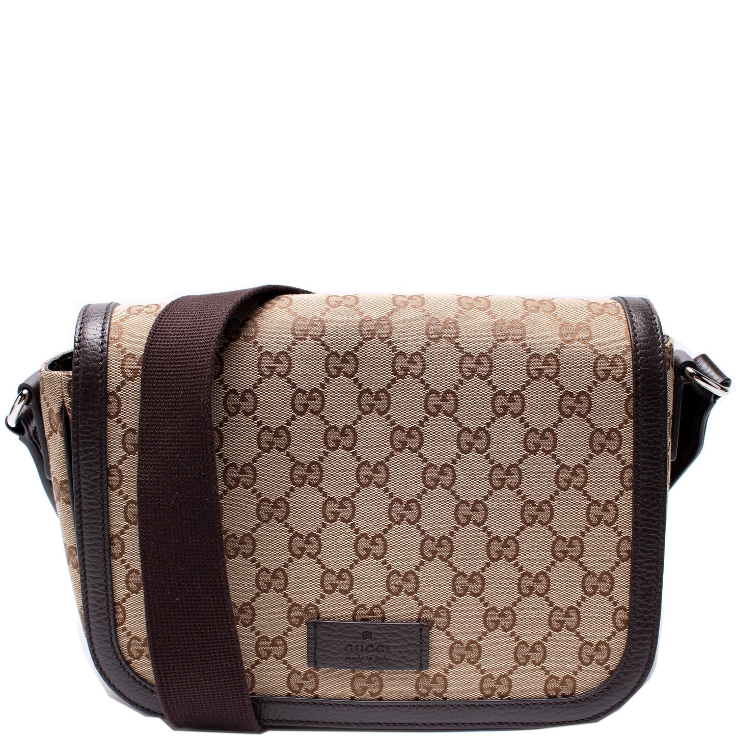 Gucci GG Messenger Canvas Travel Bag Messenger 12