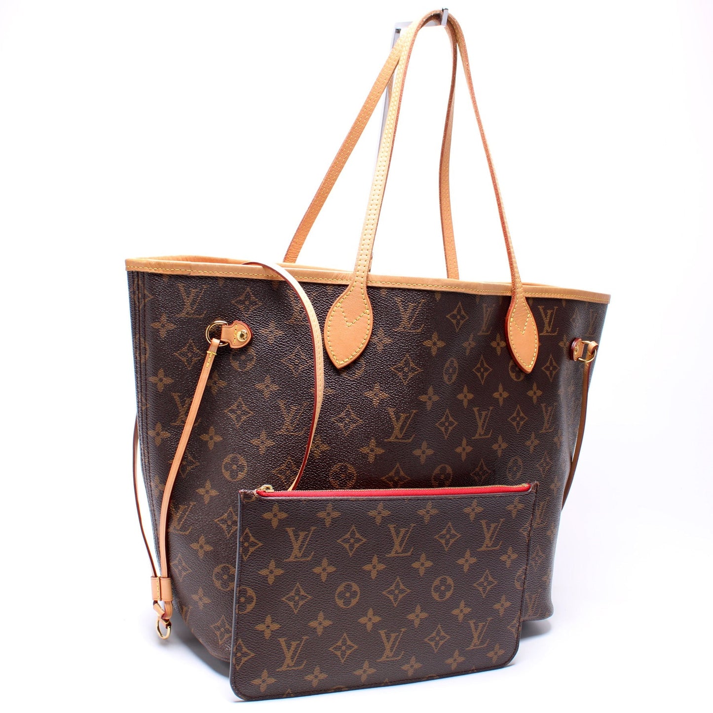 Louis Vuitton Neverfull MM W Monogram Wallet Case Monogram 22