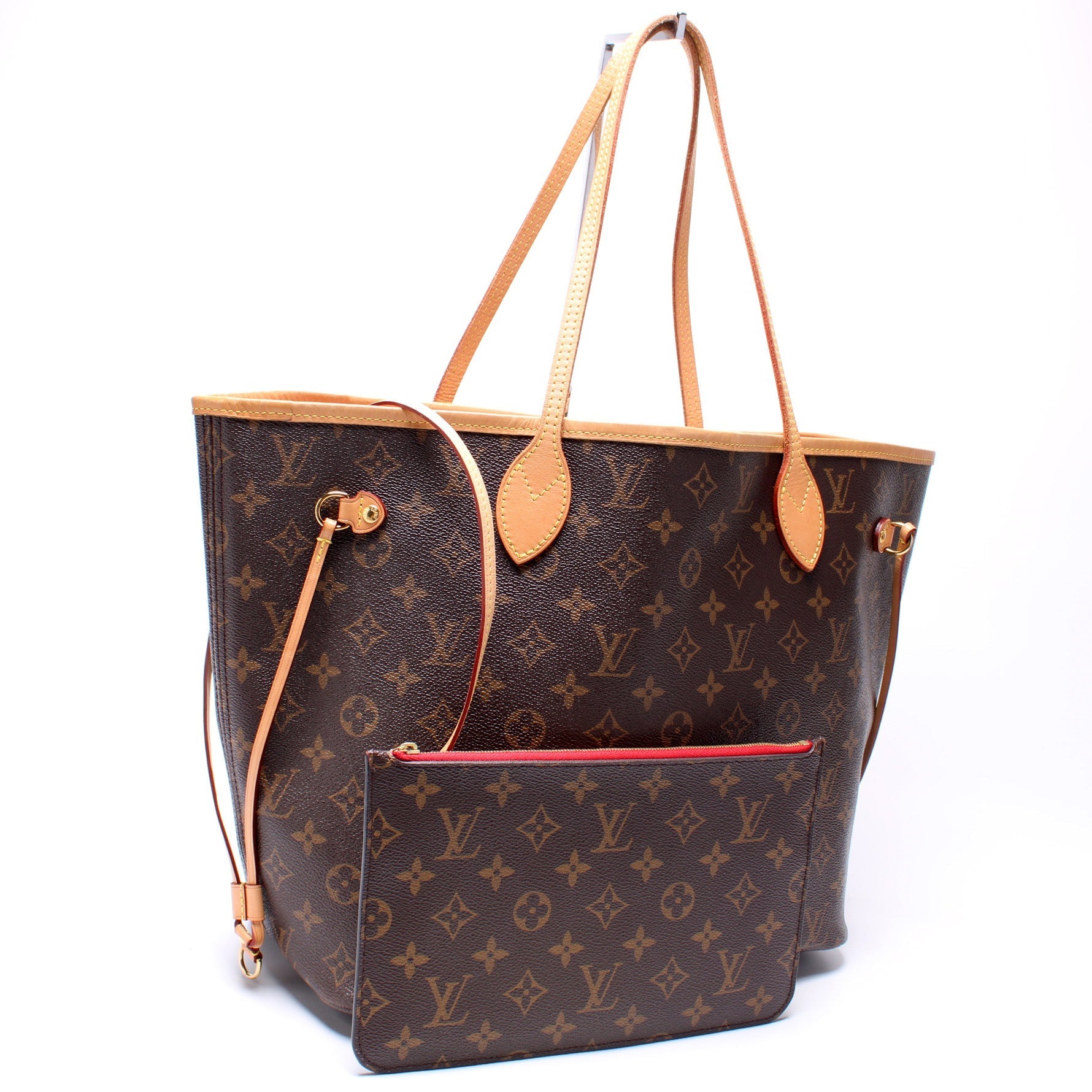 Louis Vuitton Neverfull MM W Monogram Wallet Case Monogram 22