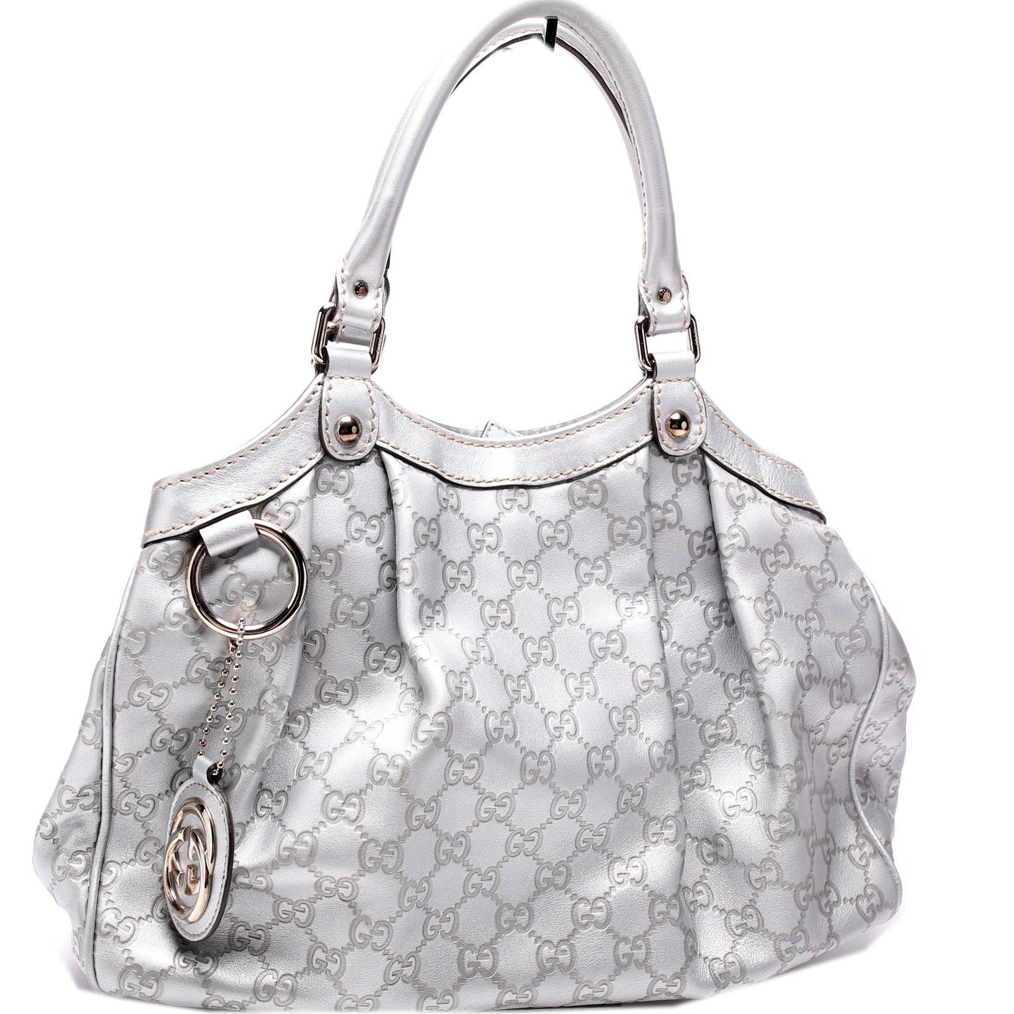 Gucci Sukey GG Leather Medium Handbag Medium 16
