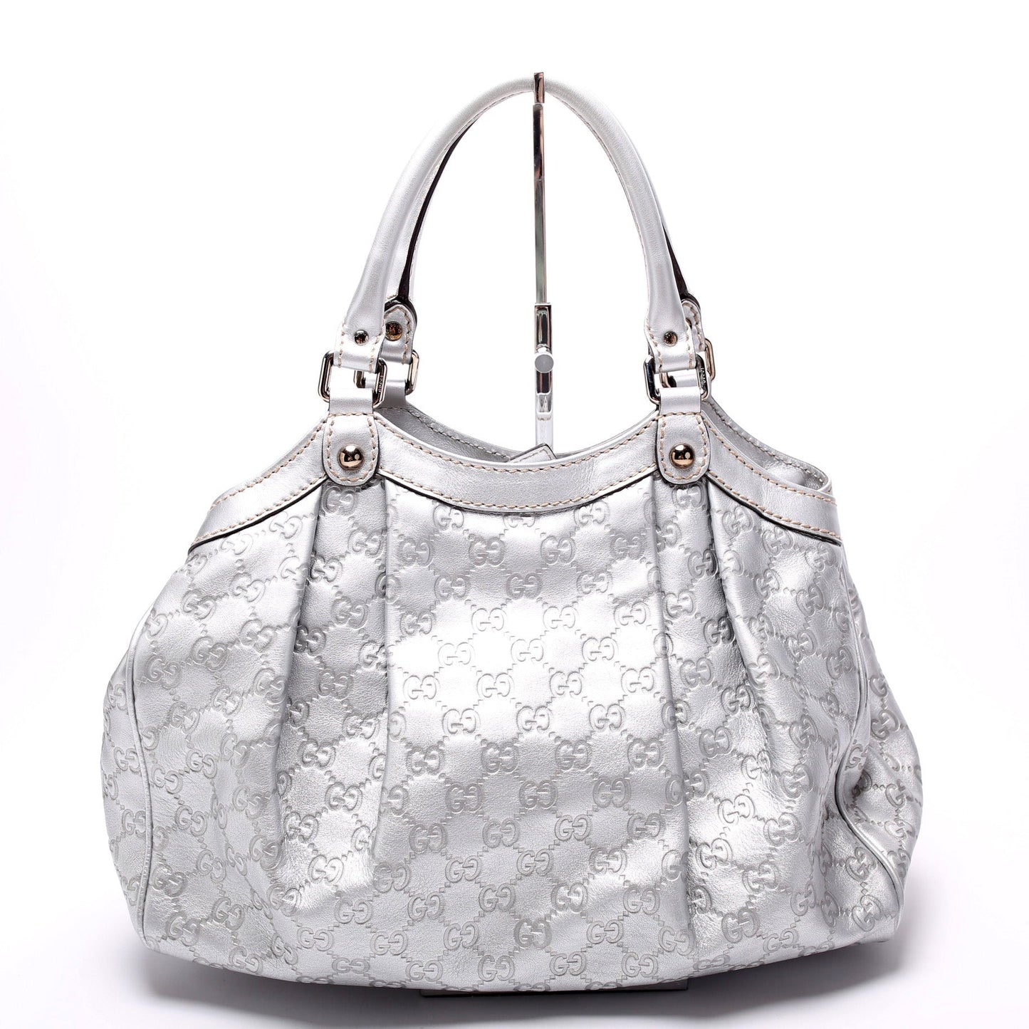 Gucci Sukey GG Leather Medium Handbag Medium 16