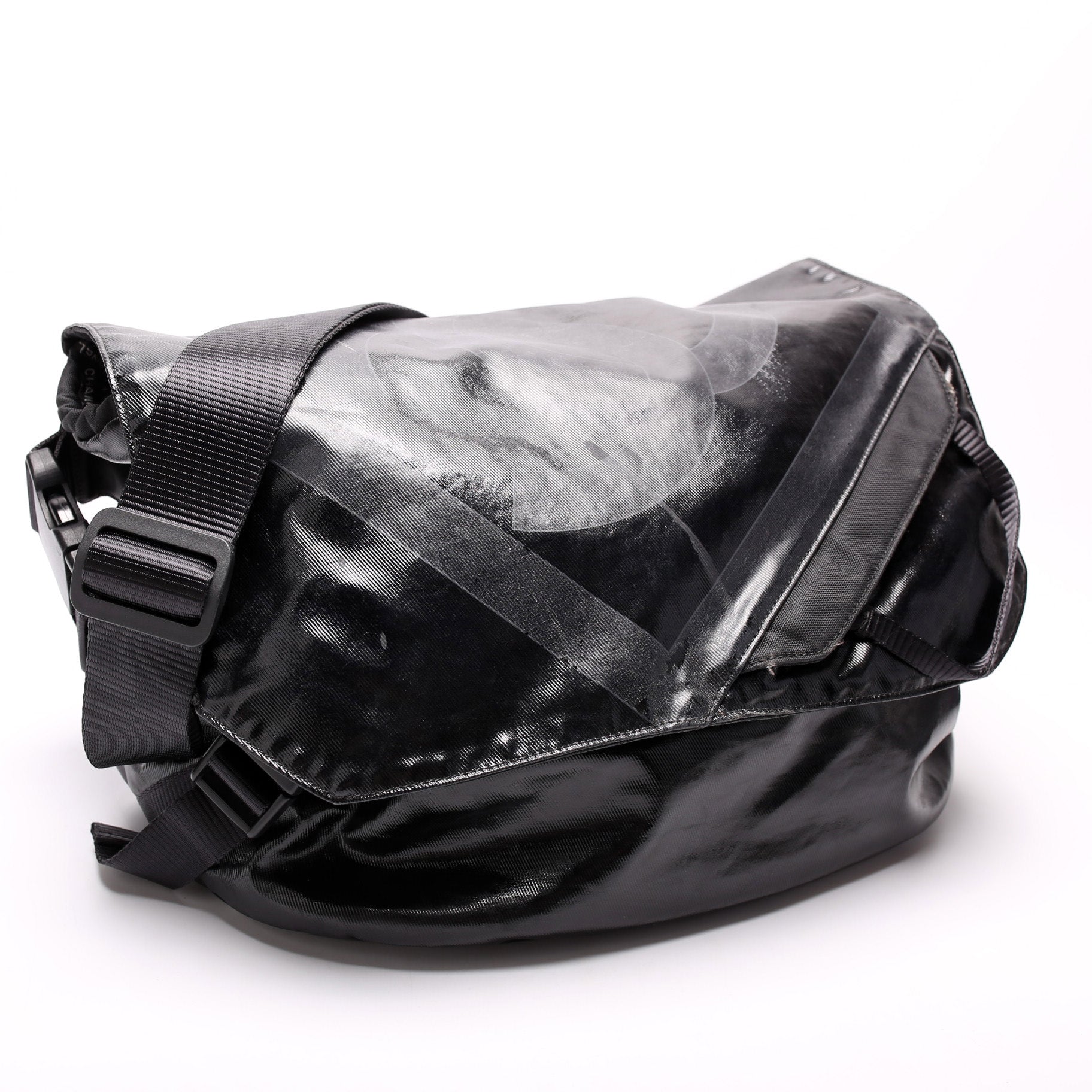 Chanel Sport Coated Messenger Canvas Coated Canvas Apparel