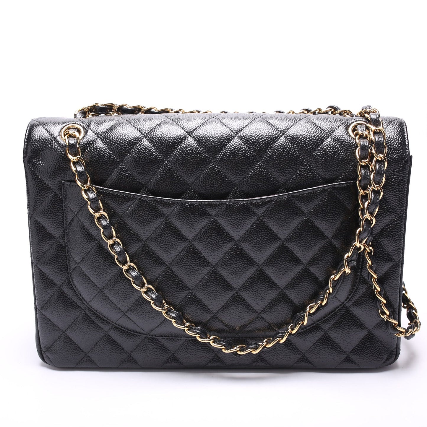 Chanel Classic Flap Maxi Caviar Handbag