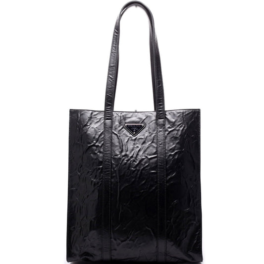Prada Antique Tote Bag Leather