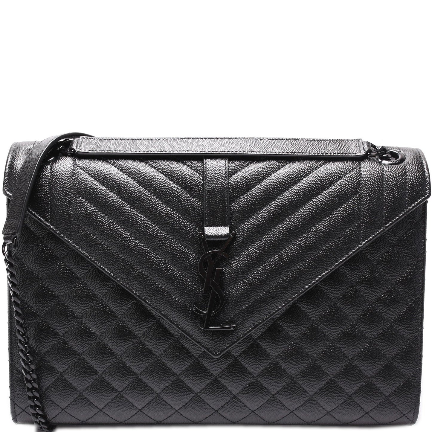 YSL Saint Laurent Envelope Triquilt Bag Large Travel Bag Large Triquilt 342024