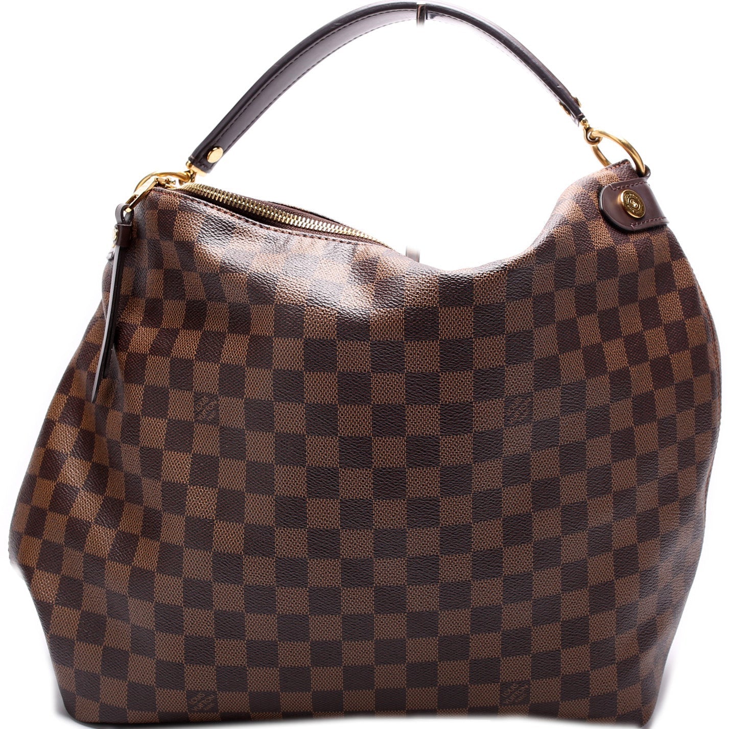 Louis Vuitton Duomo Hobo Ebene Damier Shoulder Bag Ebene 3
