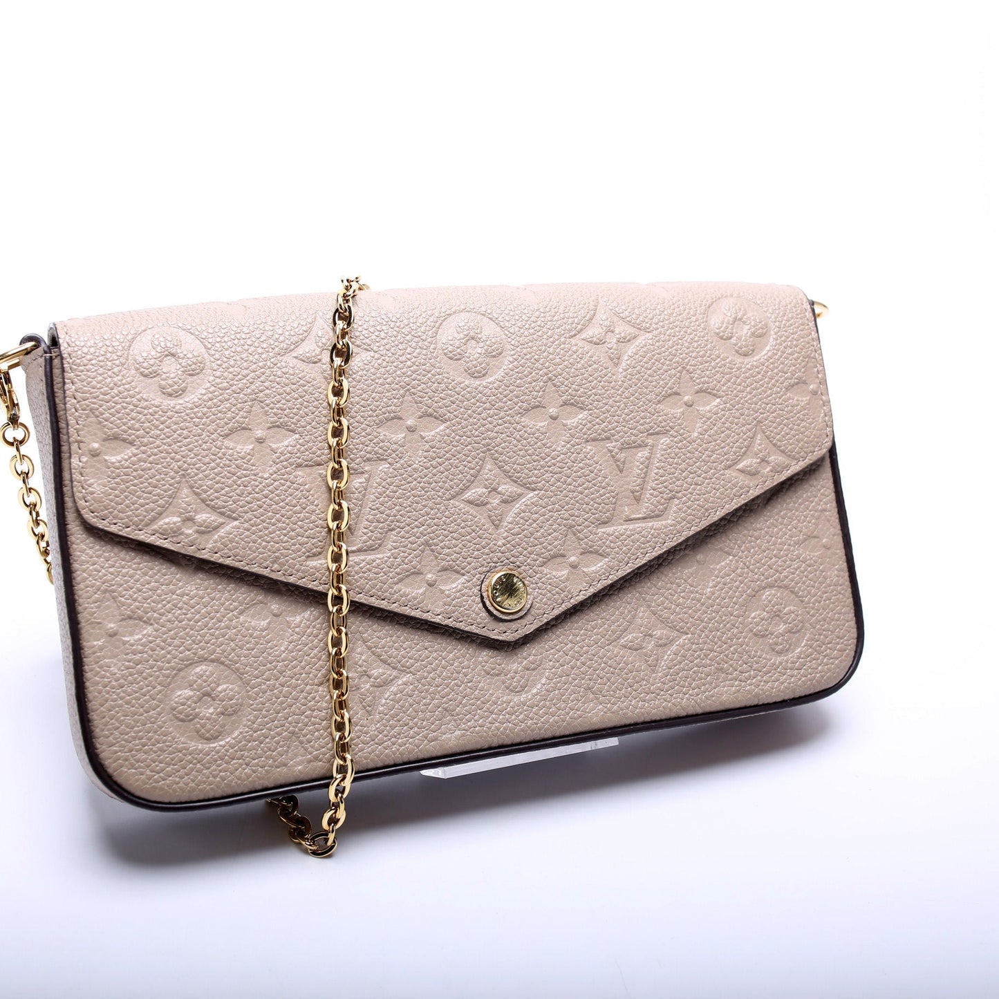 Louis Vuitton Pochette Felicie Empreinte Clutch Bag Empreinte 45