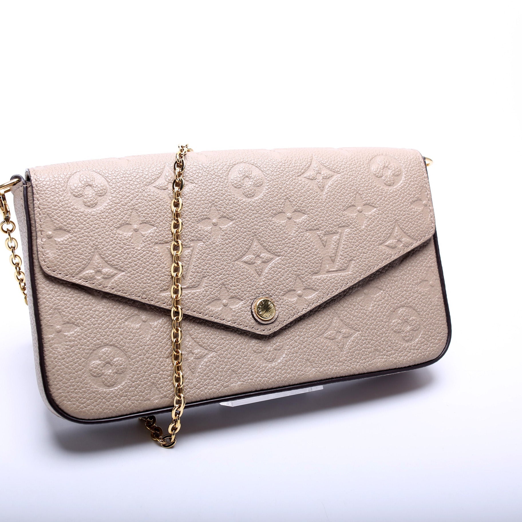 Louis Vuitton Pochette Felicie Empreinte Clutch Bag Empreinte 45