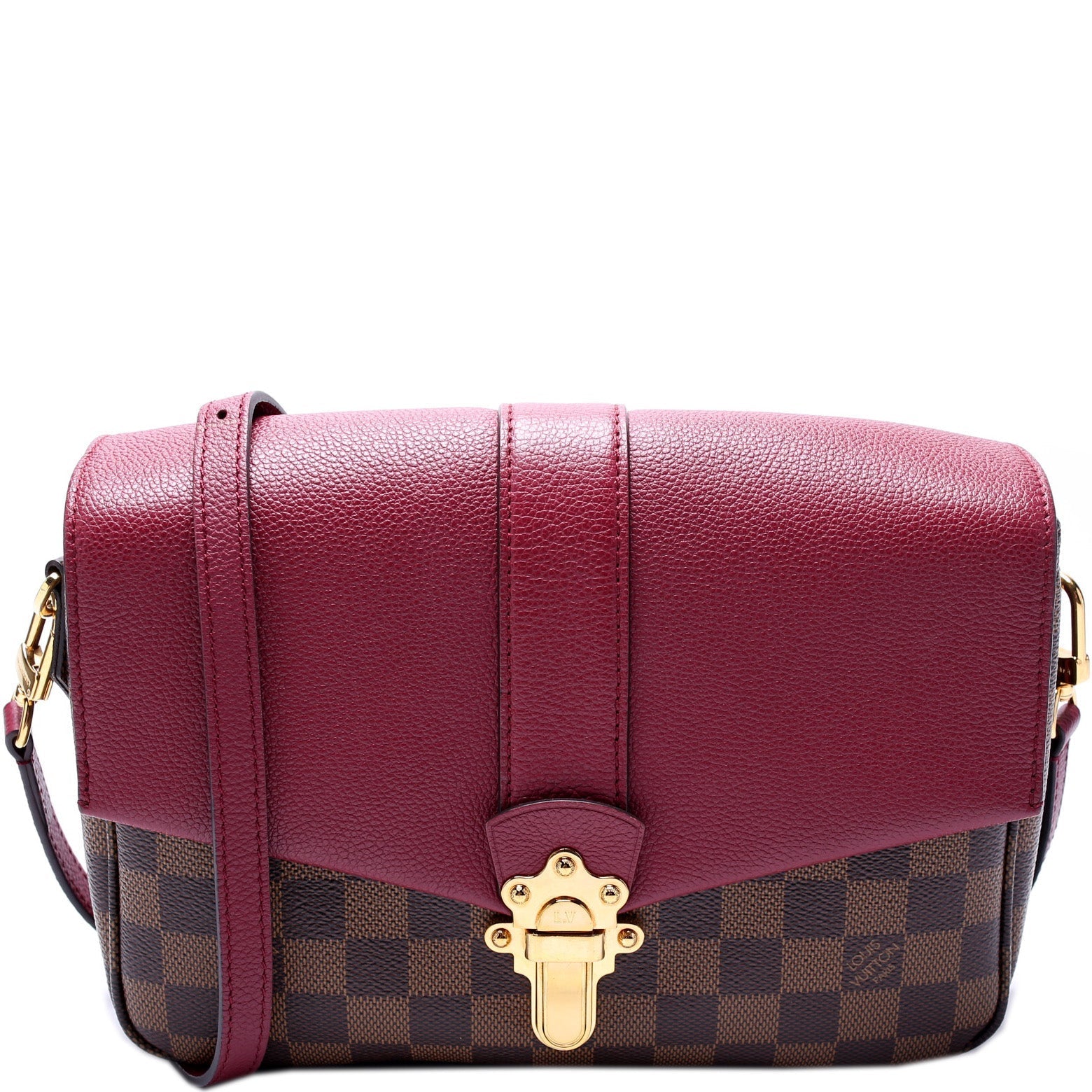 Louis Vuitton Clapton Ebene Damier Crossbody Bag Damier Ebene