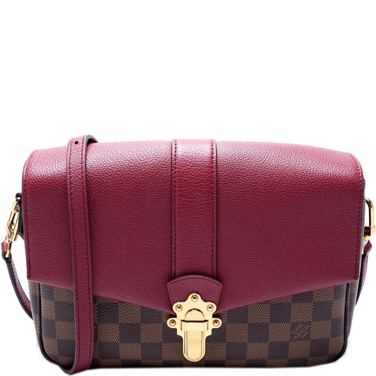 Louis Vuitton Clapton Ebene Damier Crossbody Bag Damier Ebene