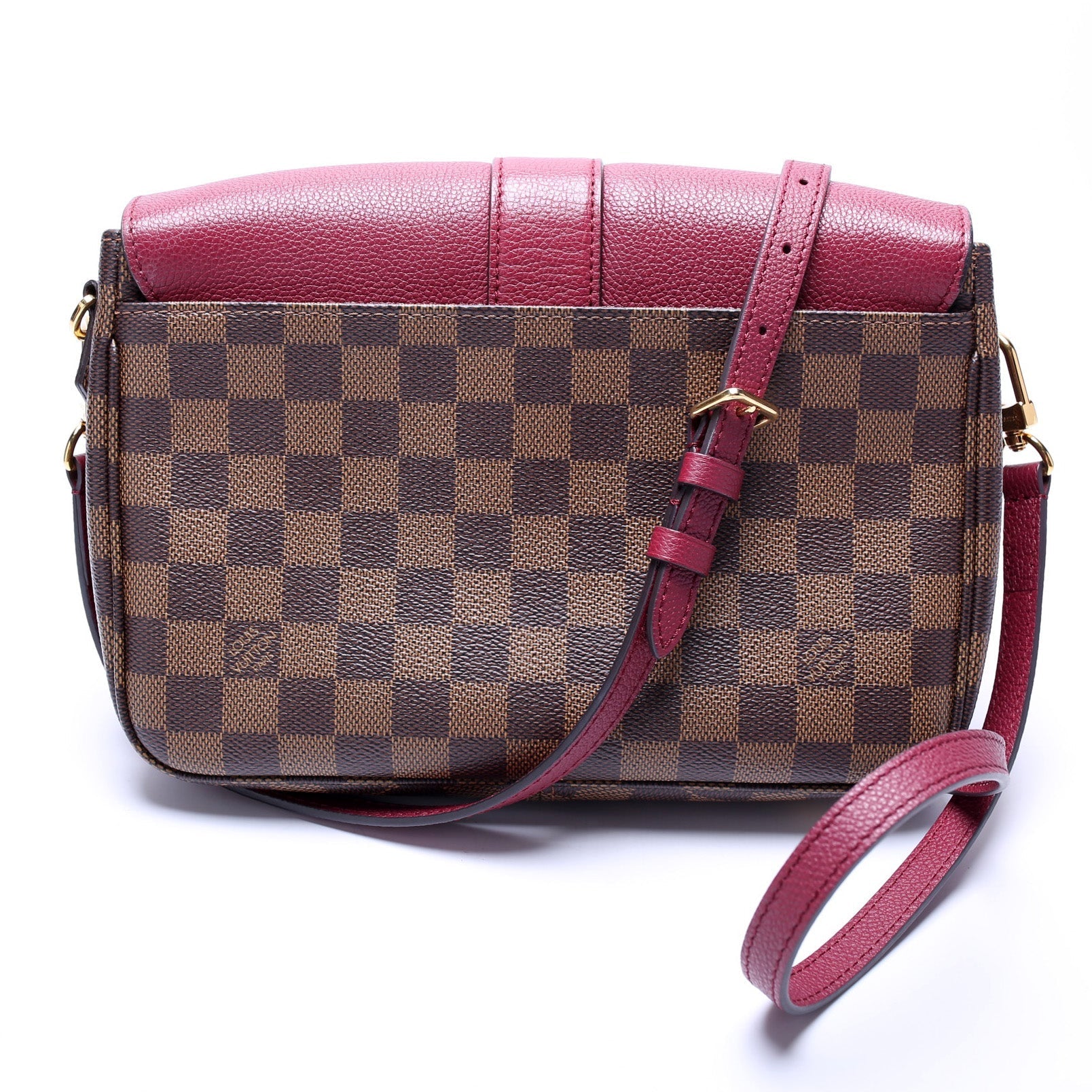 Louis Vuitton Clapton Ebene Damier Crossbody Bag Damier Ebene