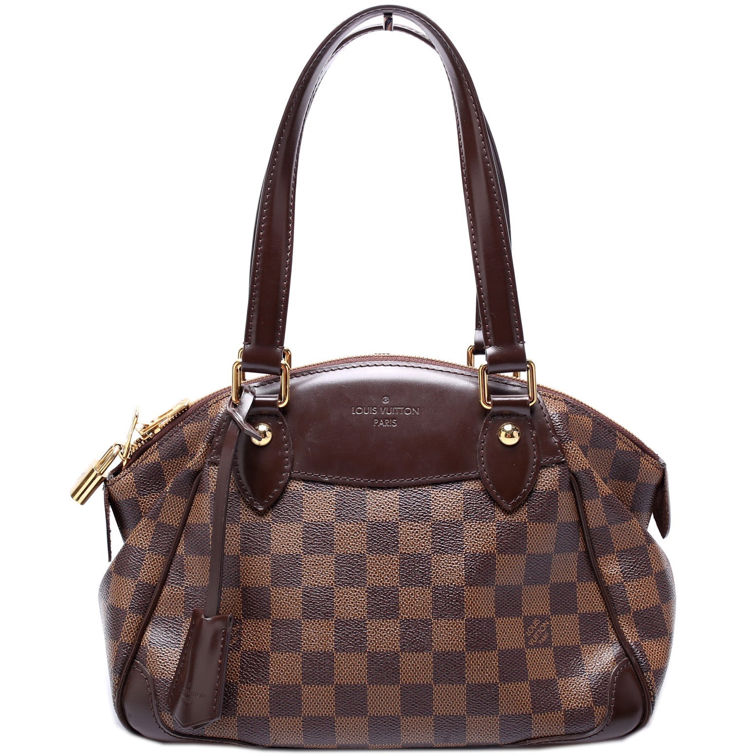Louis Vuitton Verona Ebene PM Damier Handbag Damier Ebene
